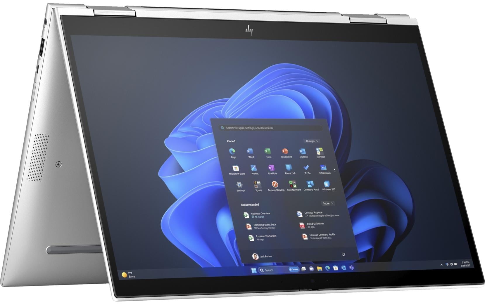 HP Business-Notebook »Elite x360 830 G11 8A4S9EA«, 33,649 cm, / 13,3 Zoll, Intel, Core Ultra 5, 256 GB SSD