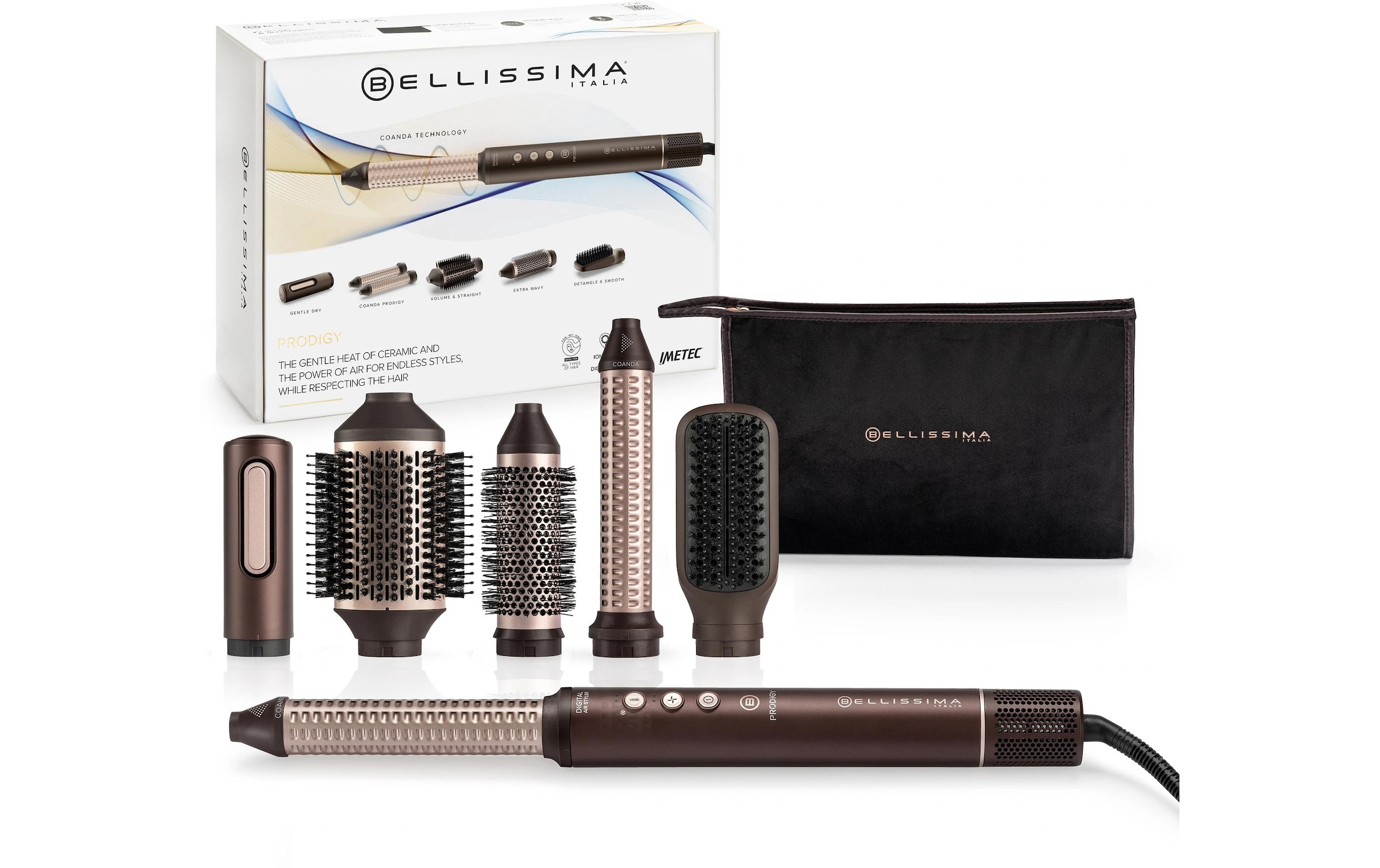 BELLISSIMA ITALIA Brosse à air chaud »Prodigy«