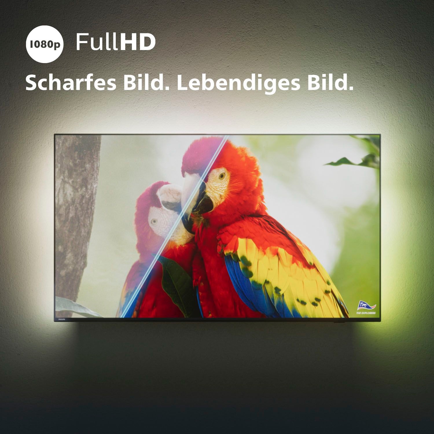 Philips LED-Fernseher »32PFS6908/12«, Full HD, Smart-TV