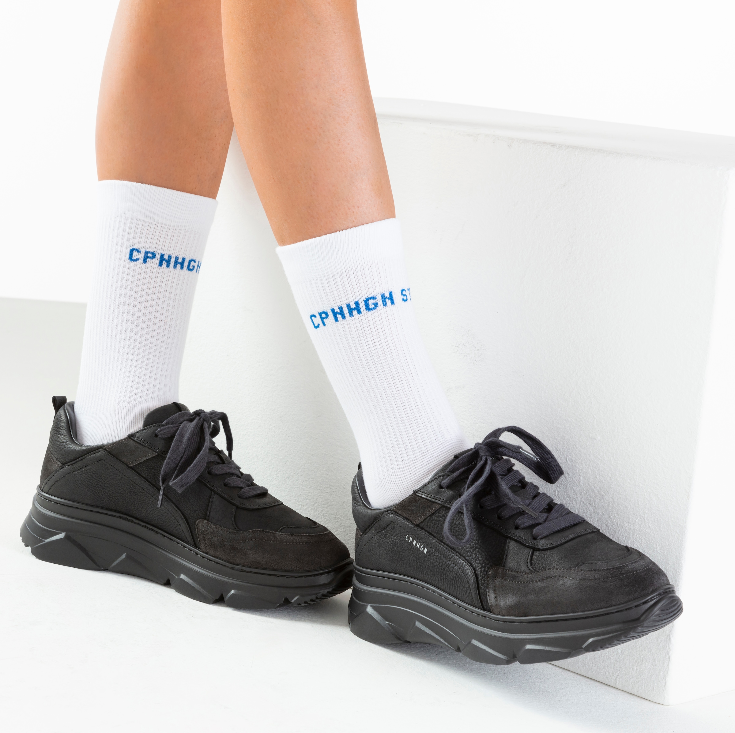 Copenhagen Studios Tennissocken, (Packung, 2 Paar), ohne Frottee