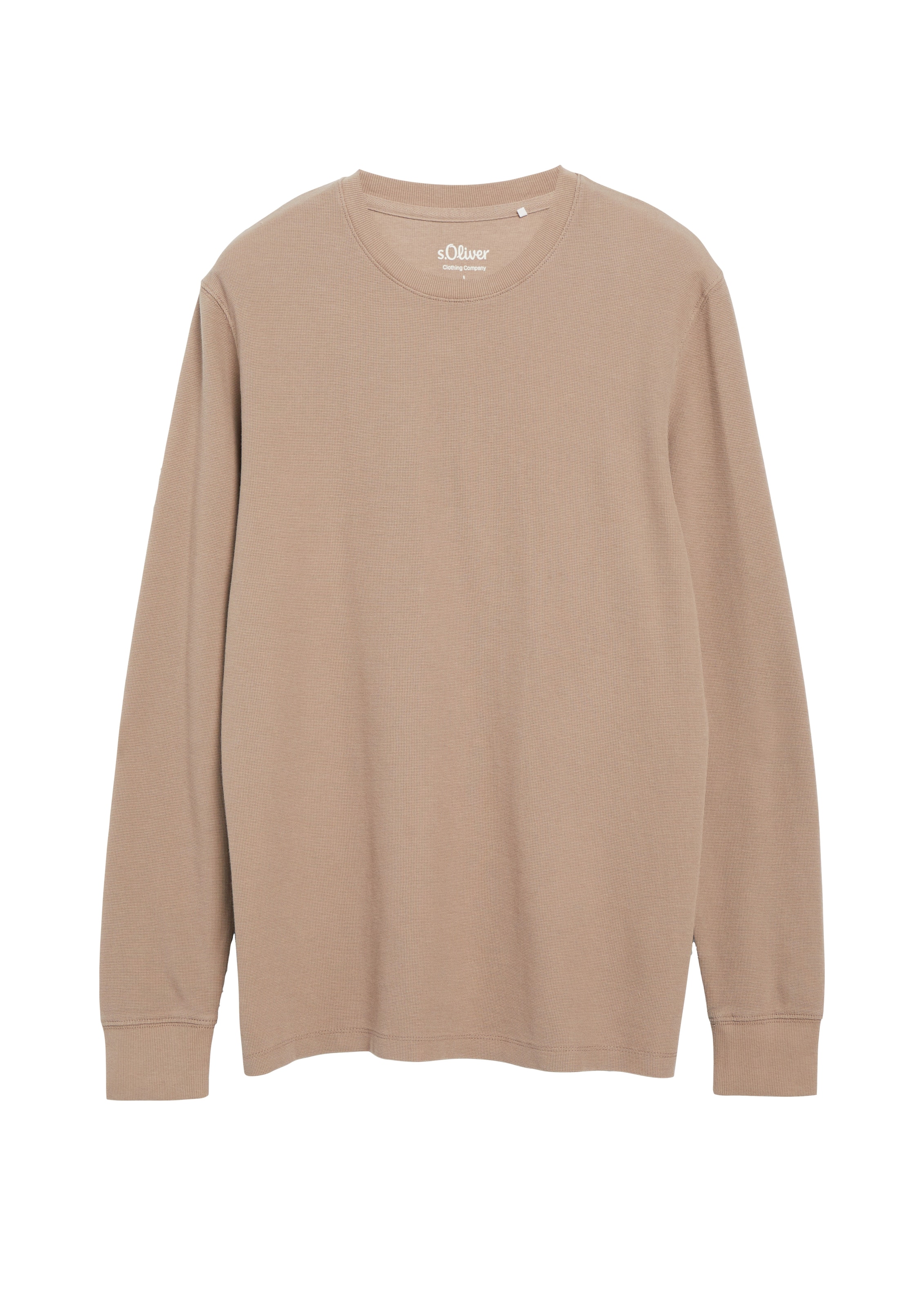 s.Oliver T-shirt à manches longues avec encolure ronde
