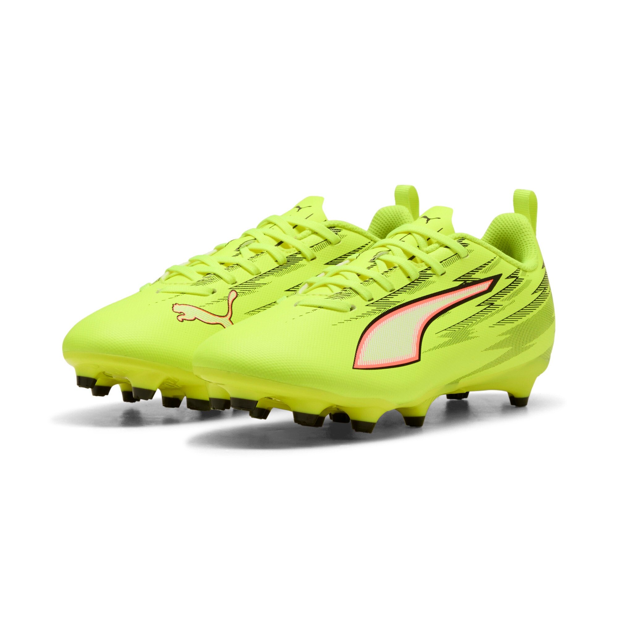 Image of PUMA Fussballschuh "ULTRA 6 PLAY FG/AG JR" für Rasen- und Kunstrasenplätze, atmungsaktiv, mit Schnürung