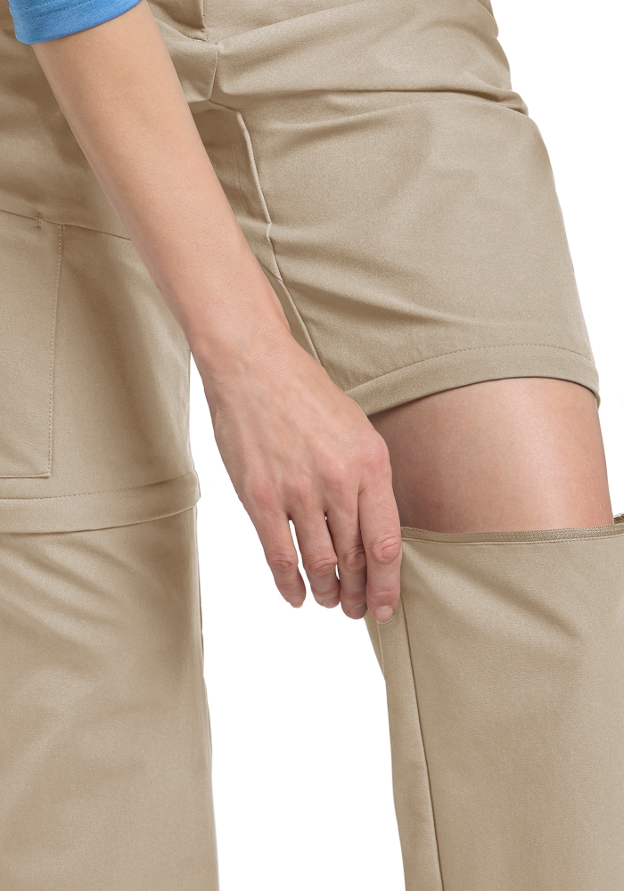 Jack Wolfskin Pantalon zip-off »PICO TRAIL ZIP OFF PANTS W«  Pantalon de trekking à fermeture éclair, résistant, respirant