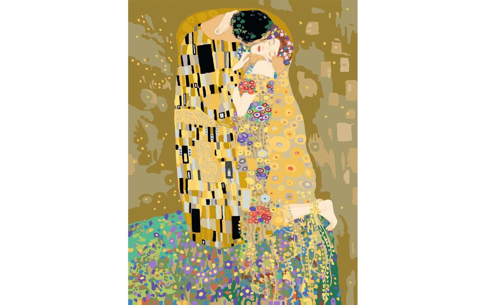 Ravensburger Peinture par numéros »CreArt, ART Collection, The Kiss (Klimt)« fabriqué en Europe