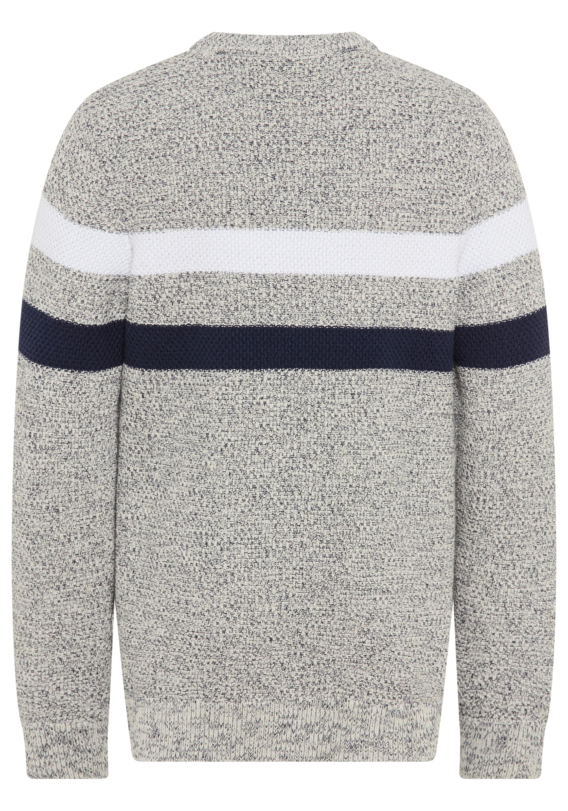 Bruno Banani Pull en tricot »Ringelpullover in modischer Strickstruktur« NEU: BRUNO BANANI für TEENS! Pullover in Melangeware