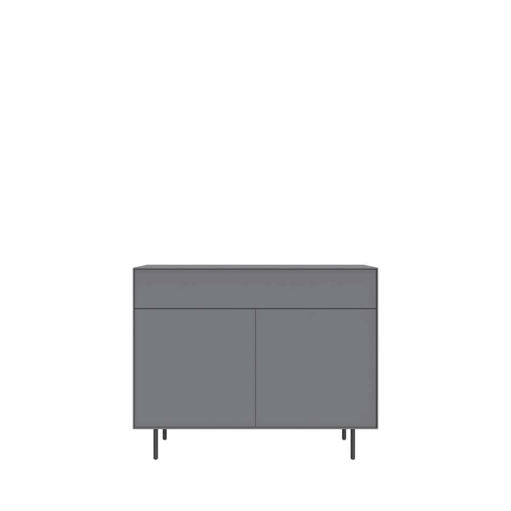 LeGer Home by Lena Gercke Table basse »Essentials, Kommode, Anrichte, Kombikommode, Schrank mit Metallfüssen« Breite: 111 cm, UV lackiert, Push-to-open-Funktion