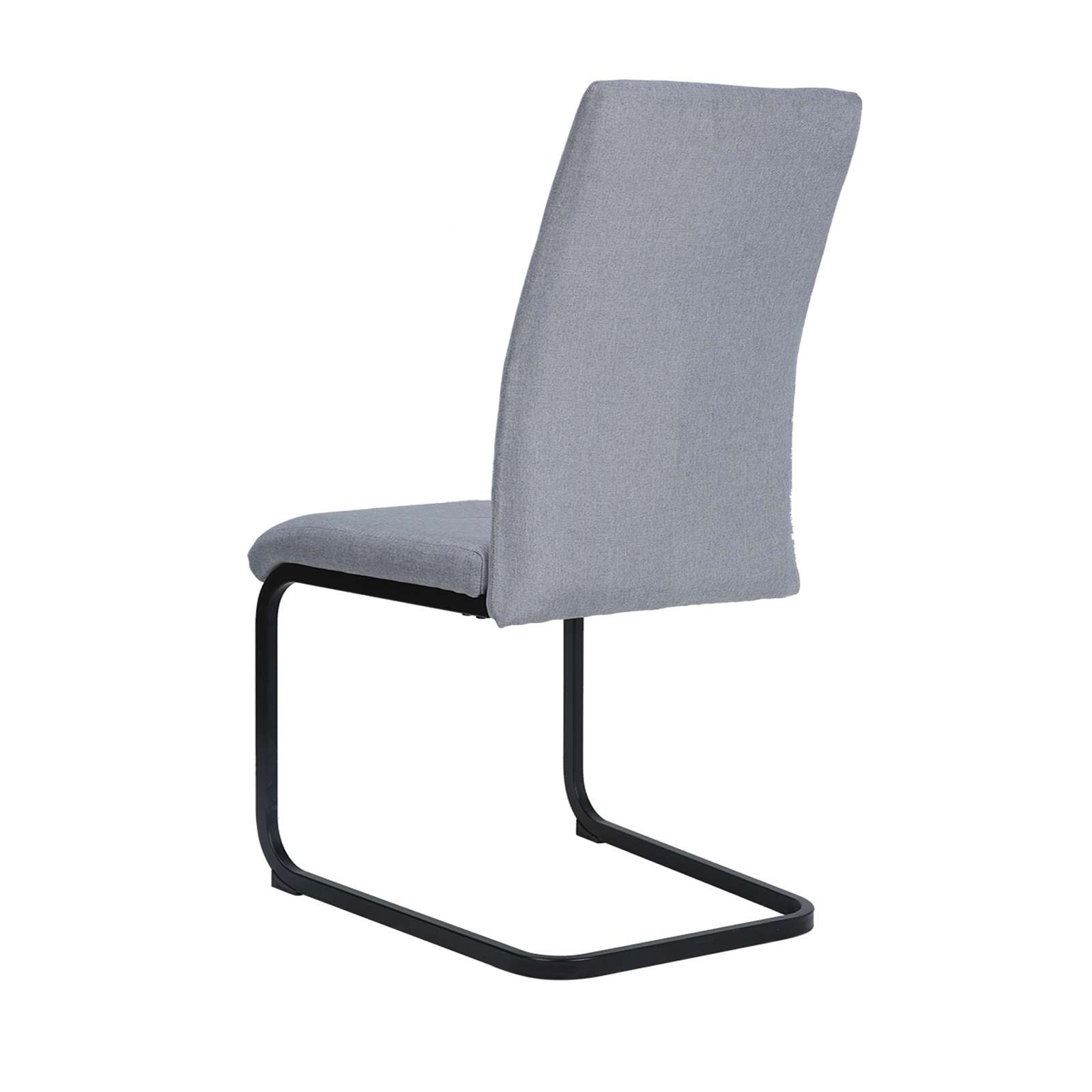 GOODproduct Esszimmerstuhl »Calgoty« () 2 Stk.Freischwinger, gepolsterte Rückenlehne und Sitzfläche, Sitzhöhe 48 cm