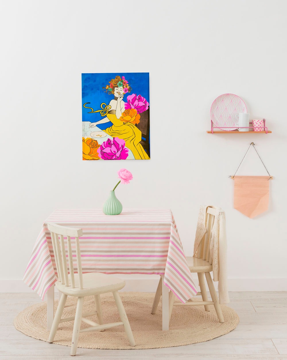 Image of Komar Leinwandbild "Sweet Temptation - Grösse 30 x 40 cm" Natur 1 Stk. tlg. Keilrahmenbild mi Echtholzrahmen