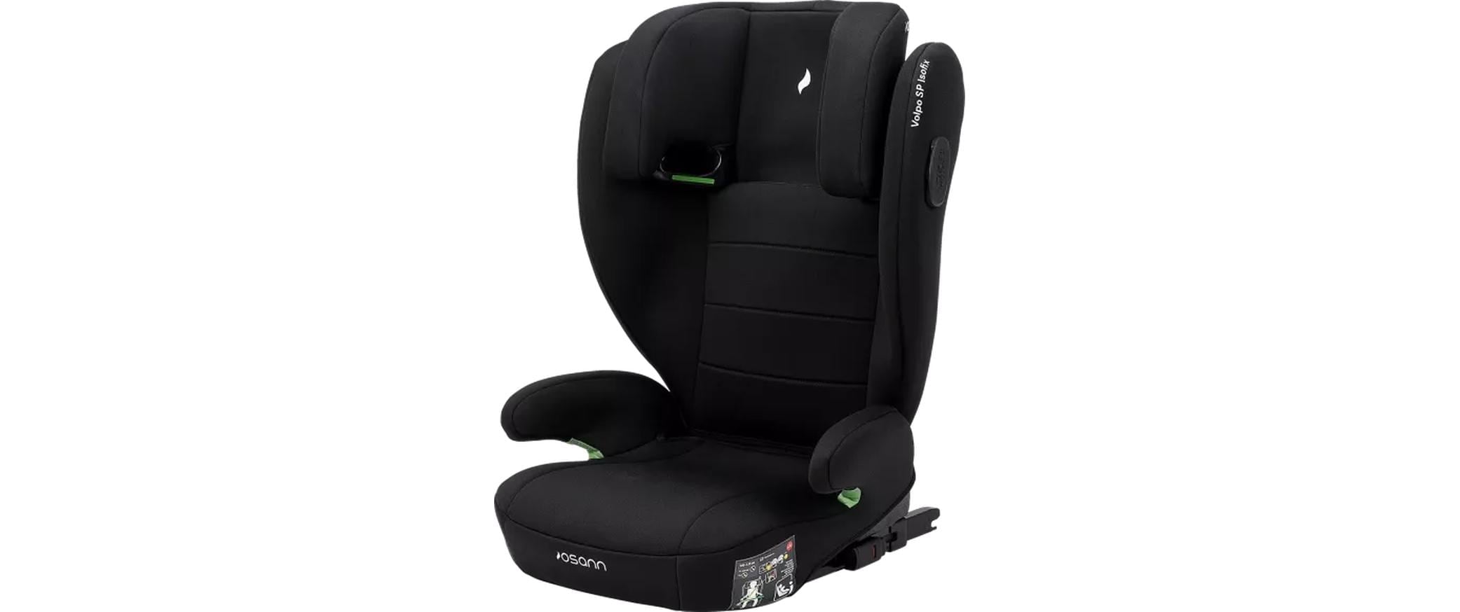 Osann Autokindersitz »Volpo SP Isofix Black«, Klasse 0 / 1 / II / III (bis 36 kg)
