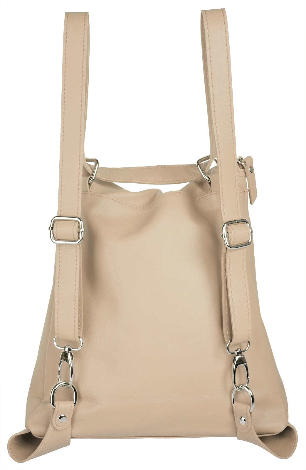 forty° Cityrucksack, echt Leder, Made in Italy