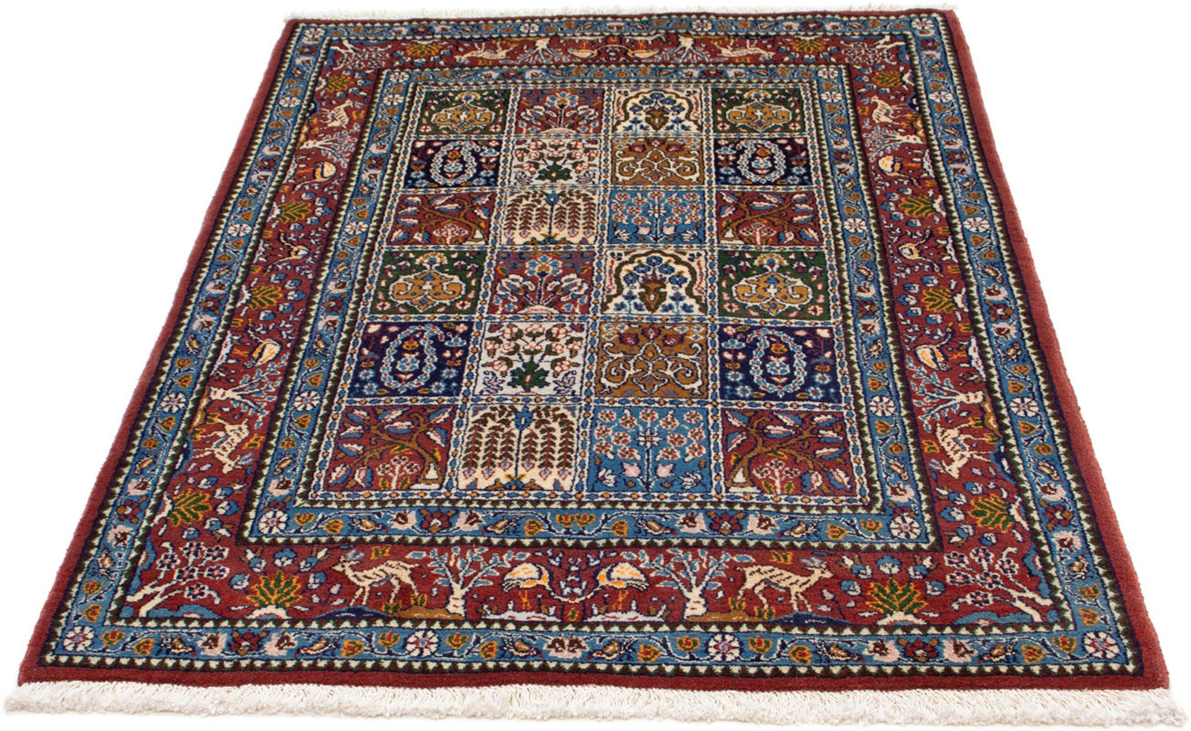 Image of morgenland Orientteppich »Perser - Classic - 148 x 103 cm - mehrfarbig«, rechteckig, 10 mm Höhe, Wohnzimmer, Handgeknüpft, Einzelstück mit Zertifikat bei Ackermann Versand Schweiz