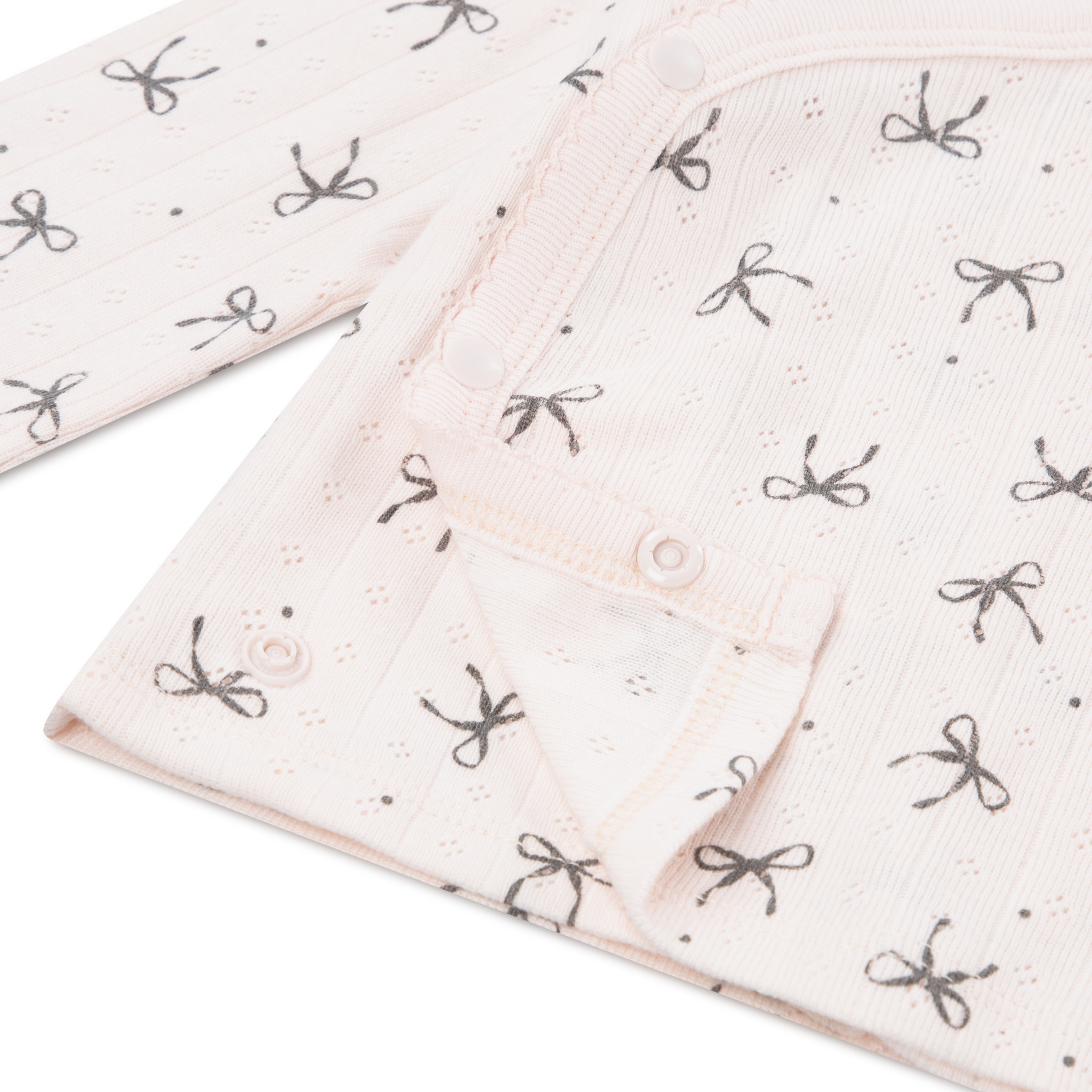 HUGGIES babywear T-shirt à manches longues & pantalon »HUGG FOOTED PANT SET+ATTACHMEN« Ensemble,  avec imprimé intégral