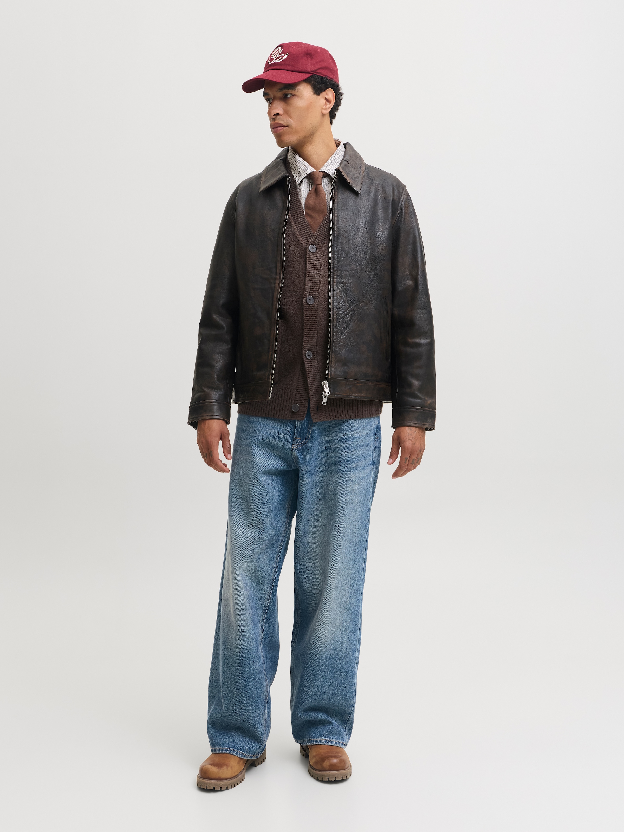 Jack & Jones »JJIDAVE JJCLASSIC« Baumwolle, bootcut fit