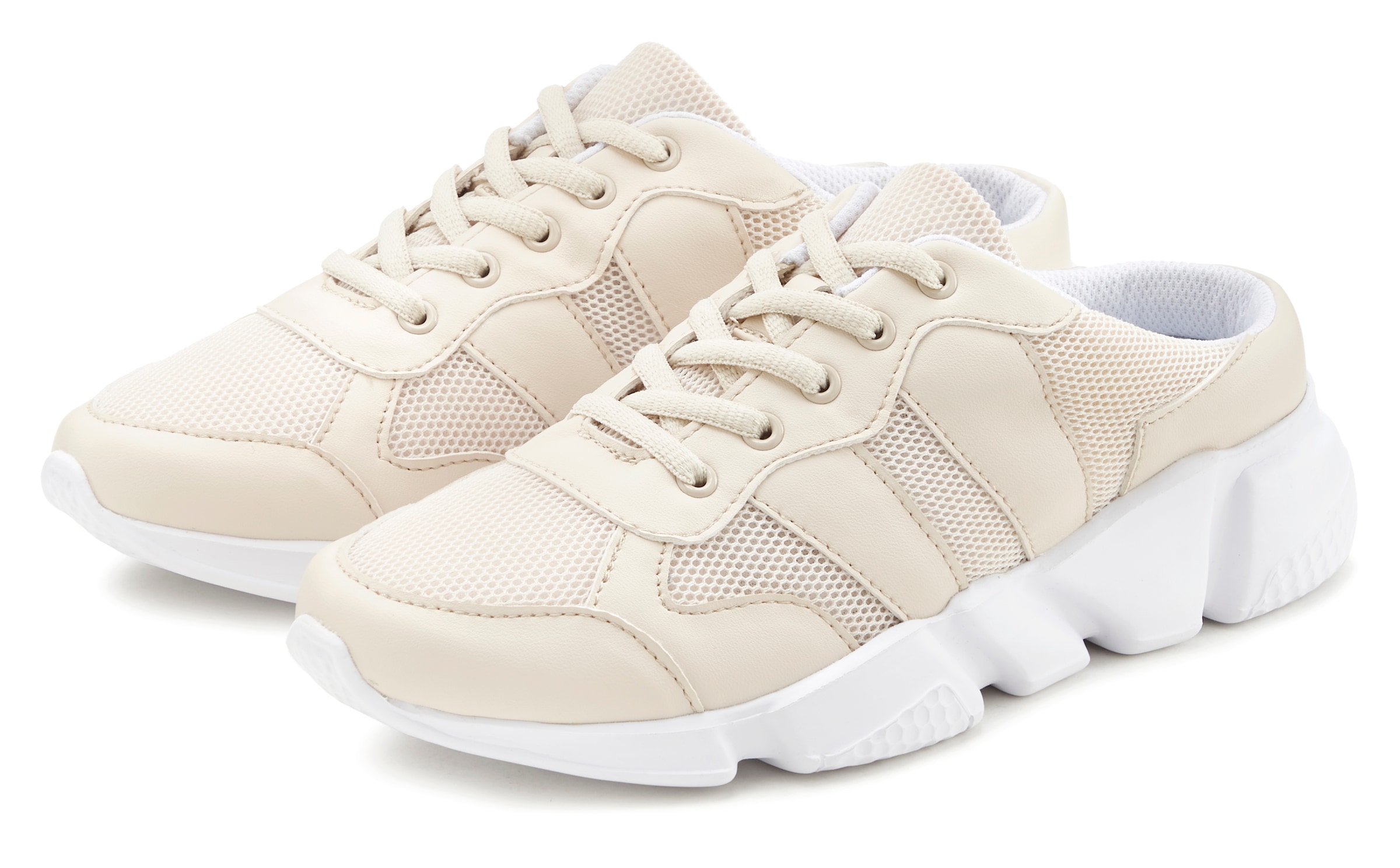 Image of LASCANA Sabot "Slip-On-Sneaker, Sneaker, Freizeitschuh, Halbschuh," zum Reinschlüpfen aus Textil VEGAN