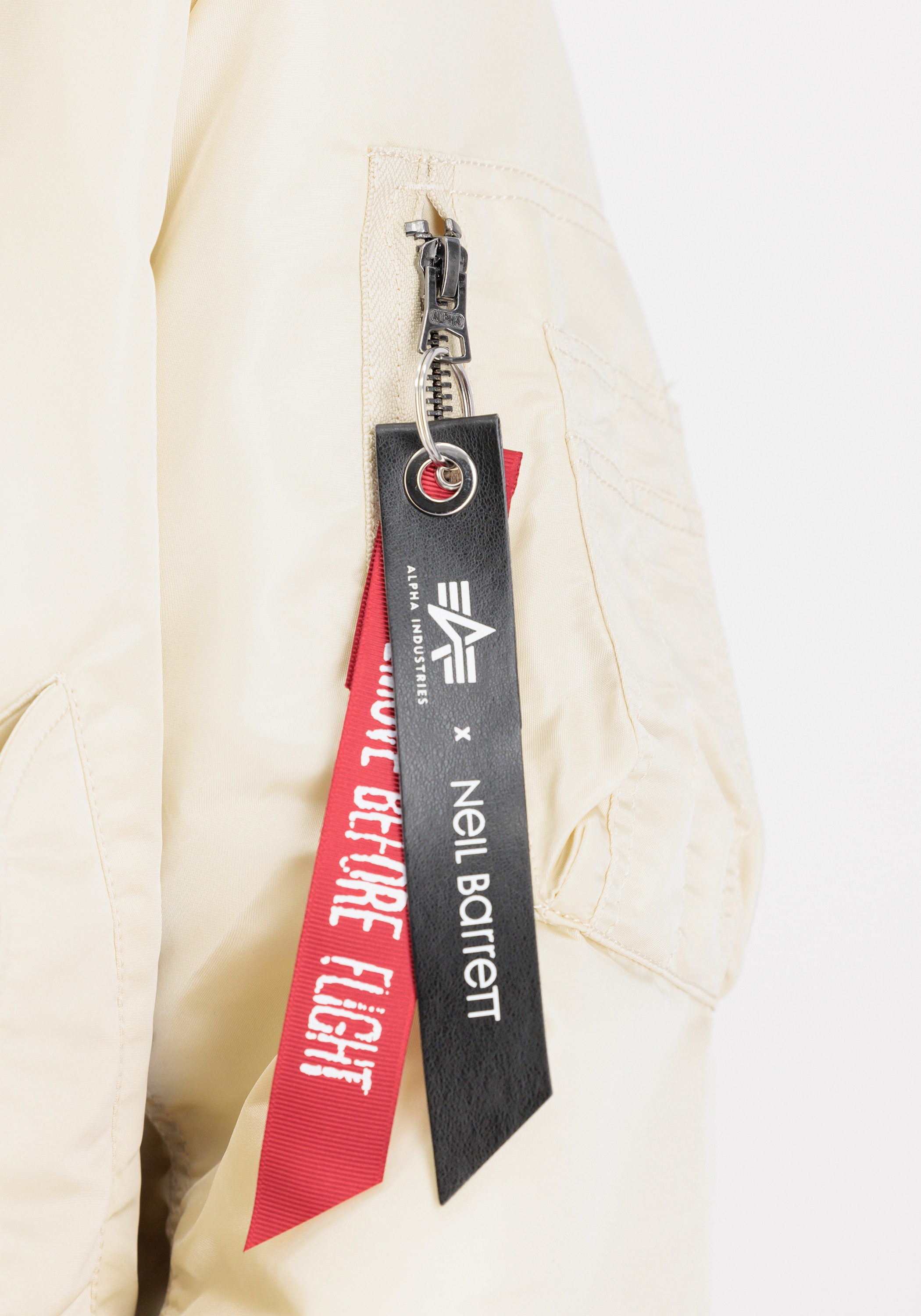 Alpha Industries Bomberjacke »NB MA-1 B-3 Biker Jacket«