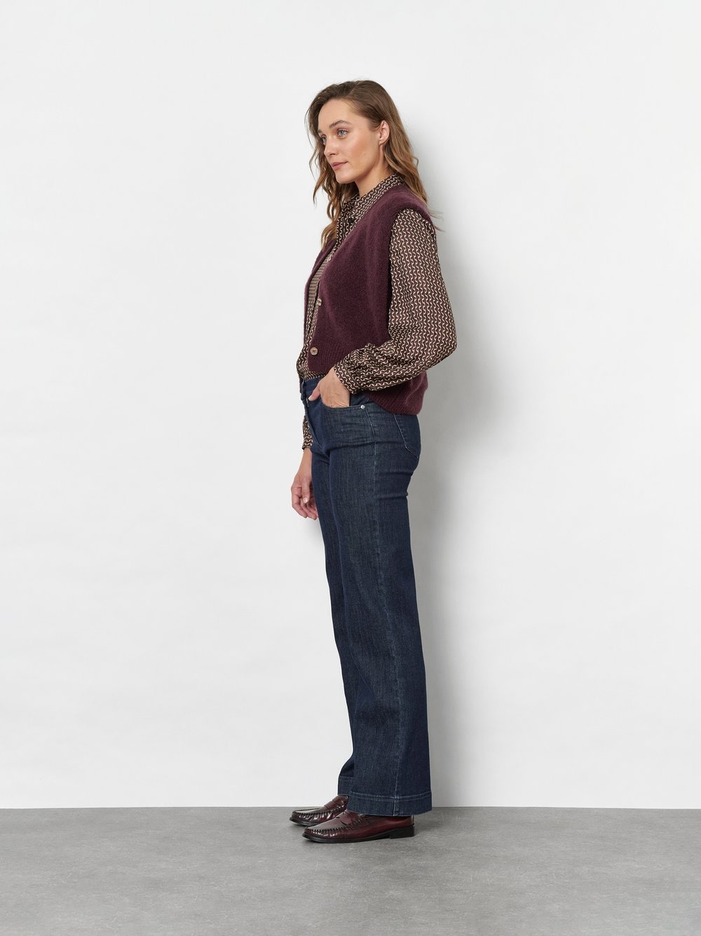 TONI Jeans large »Jenny Wide« avec poches