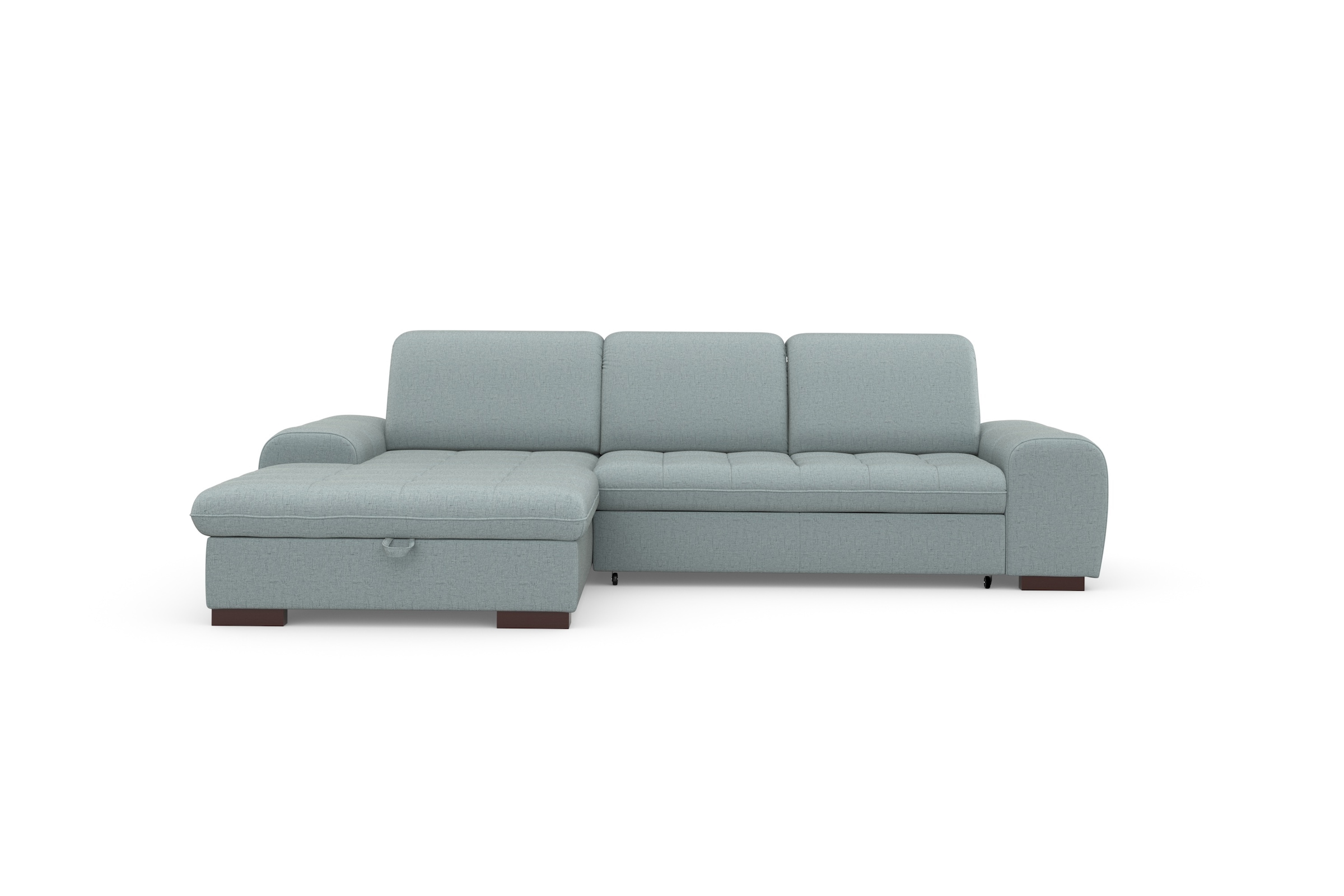sit&more Ecksofa »Luxor L-Form«, wahlweise mit Bettfunktion, Bettkasten und Kopfteilverstellung
