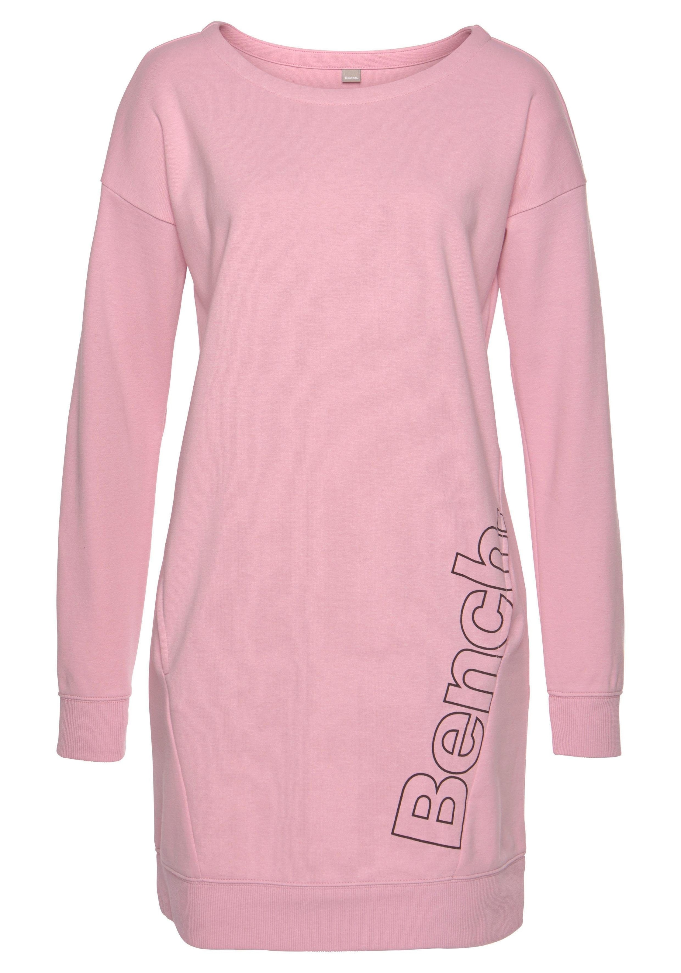 Bench. Loungewear Sweatkleid, mit seitlichem Logoprint, Loungewear