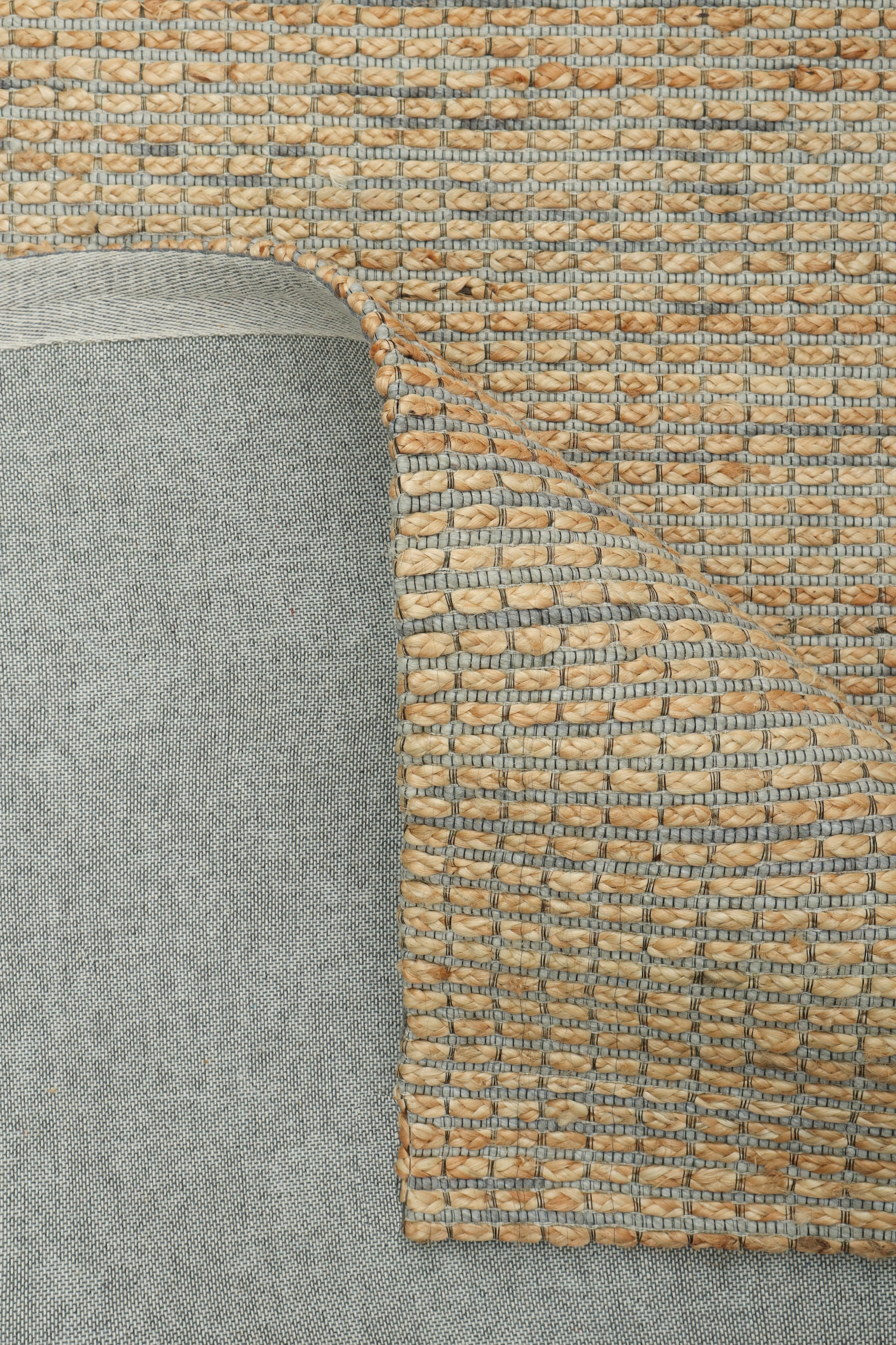 GOODproduct Teppich »Jerron, Jute-Mix, Flechtoptik« rechteckig 15 mm Höhe Scandi-Stil, Strukturgewebe, Wohnzimmer, Schlafzimmer, Esszimmer