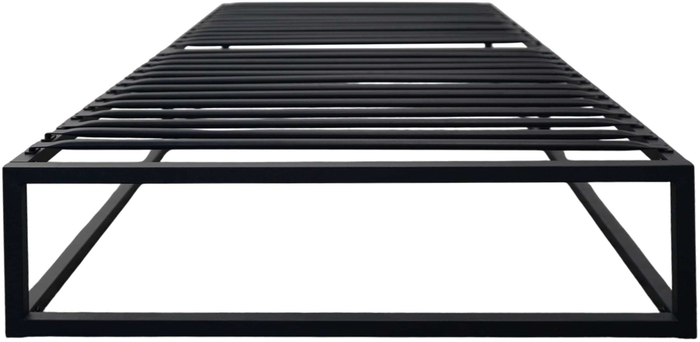 GOODproduct Lit en métal »Stockholm in 3 Breiten Bestseller Otto´s Choice« mit 26 Lattenrosten für den perfekten Schutz deiner Matratze,  Moderner Bettrahmen Bett Schlafzimmer Bettgestell Massiv