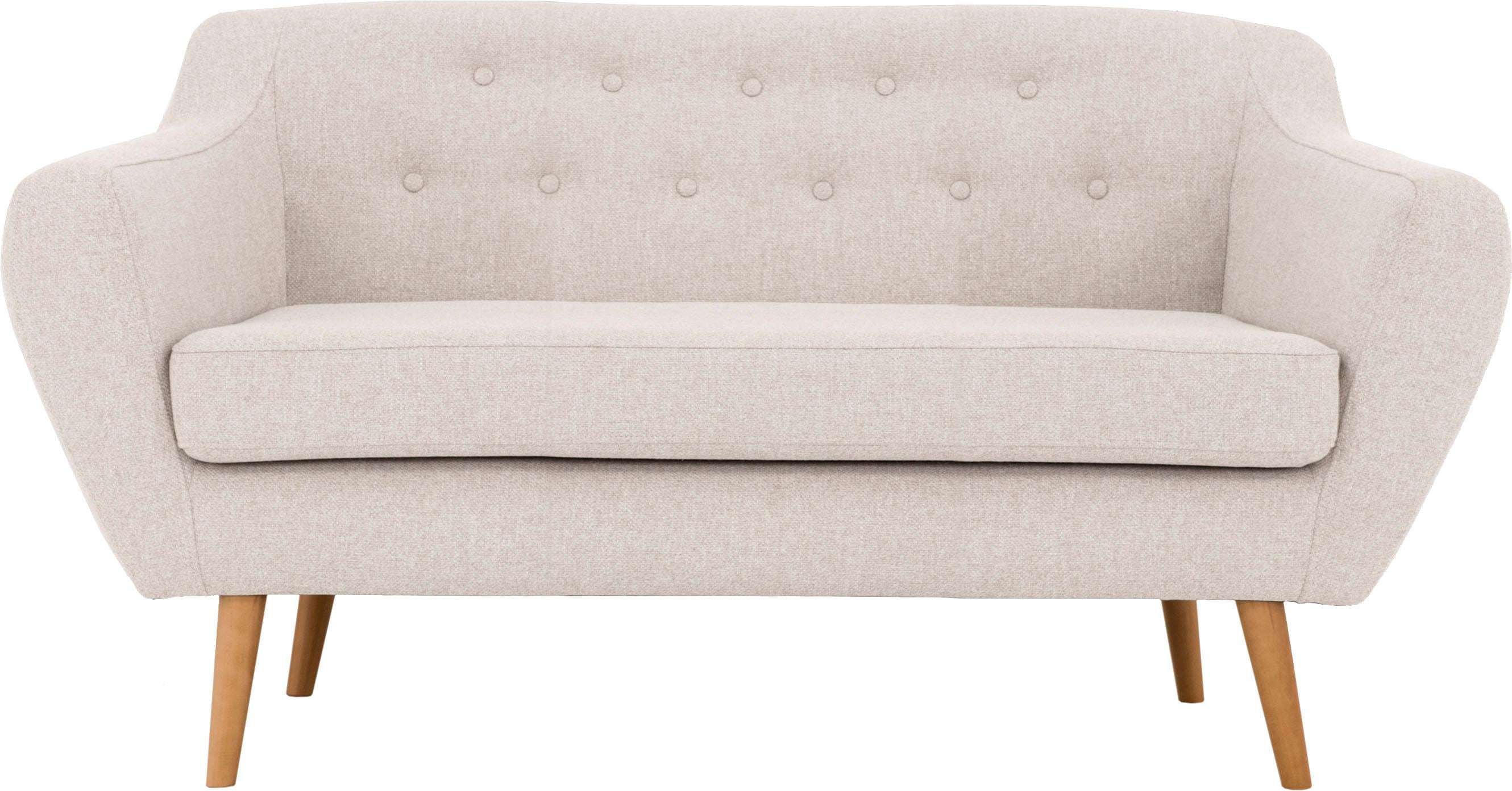 Home affaire 2-Sitzer »Renne« mit Heftung im Rücken im skandinavischem Stil