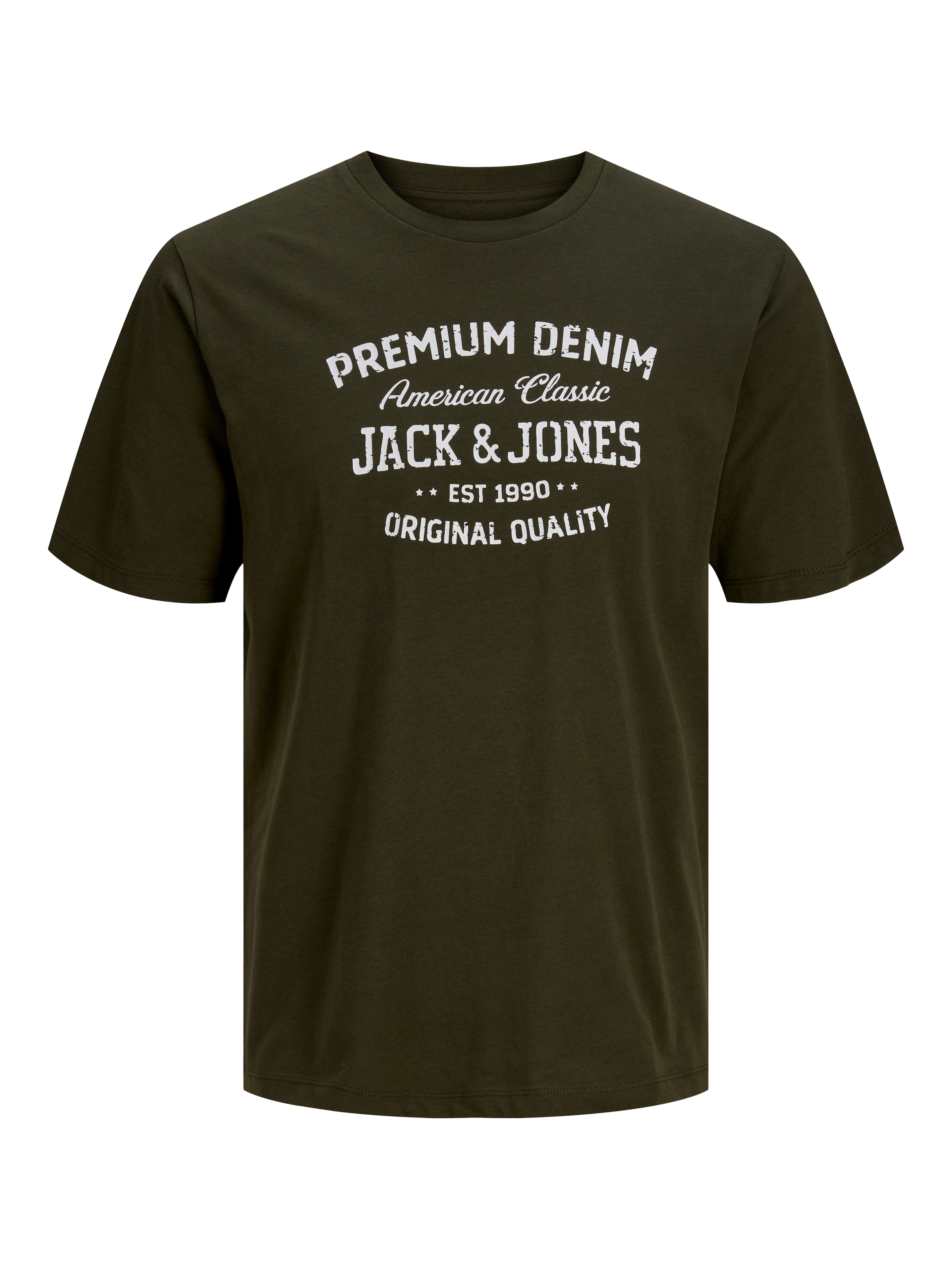 Image of Jack & Jones Rundhalsshirt "JPRBLUSIMON SS TEE FST" Baumwolle, locker geschnitten