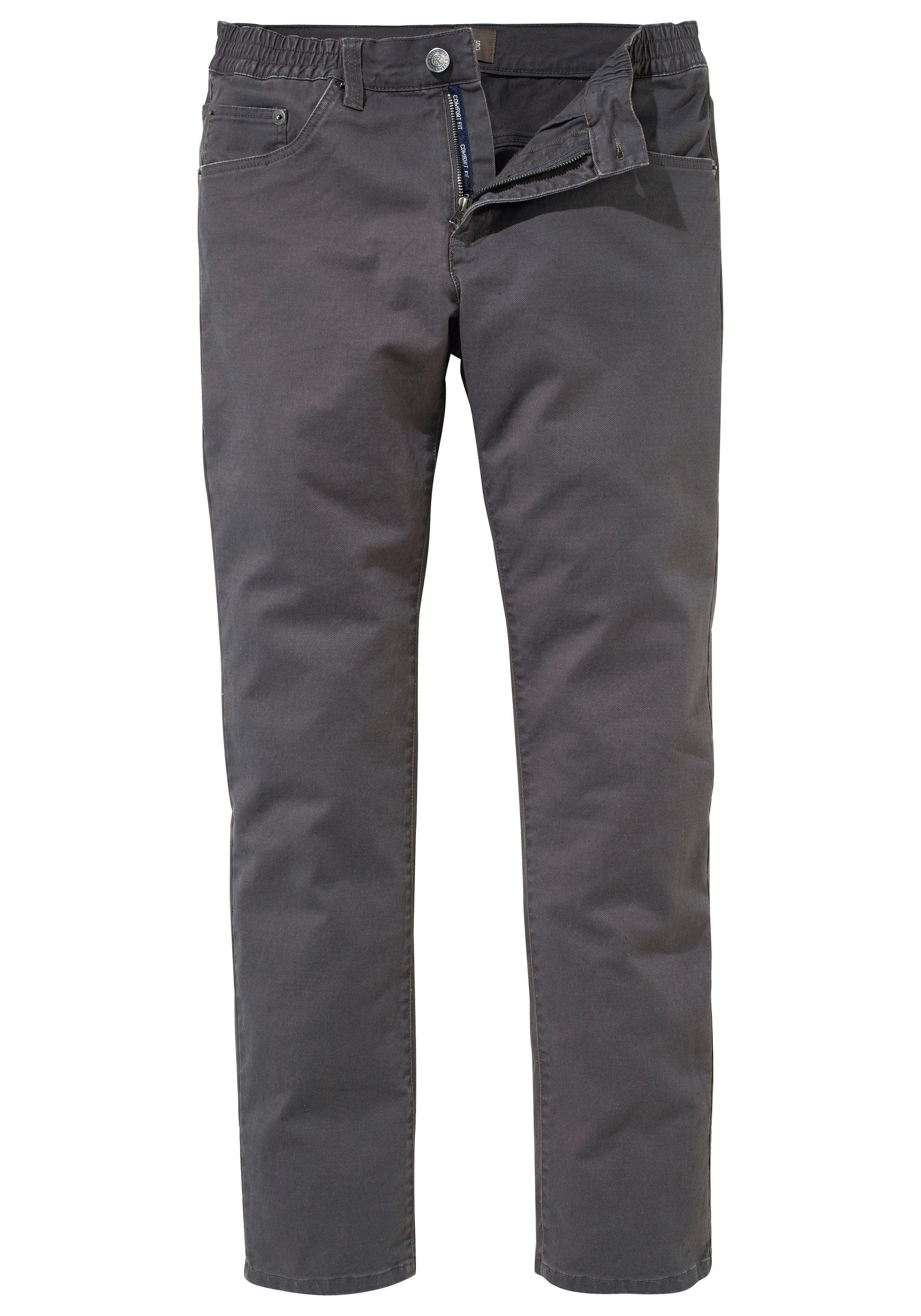 Man's World Dehnbund-Hose, Stretch - bequem mit seitlichem Gummizug