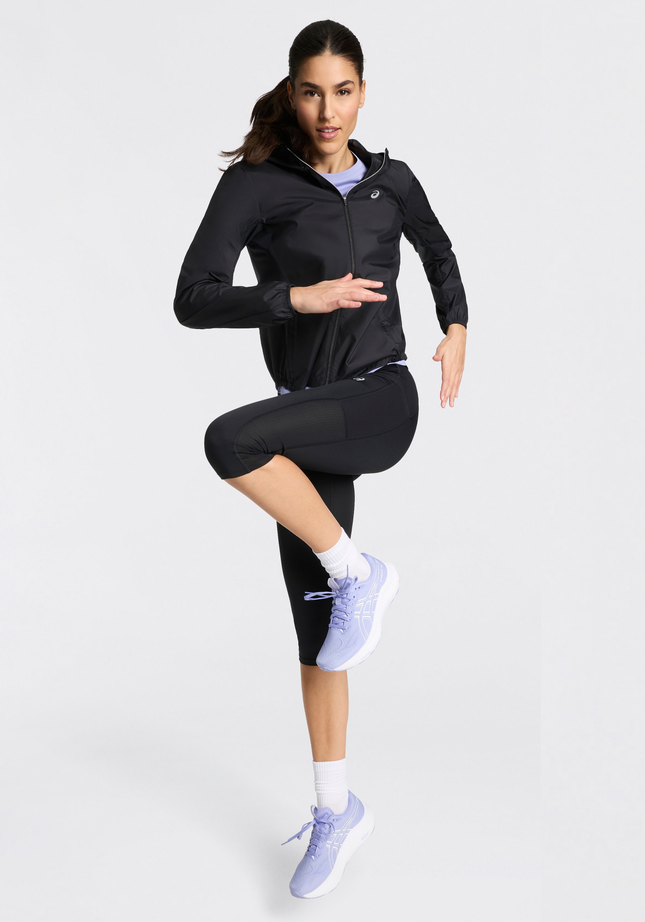 Asics Veste de course à pied »ASICS CORE JACKET« mit Kapuze Übergangsjacke