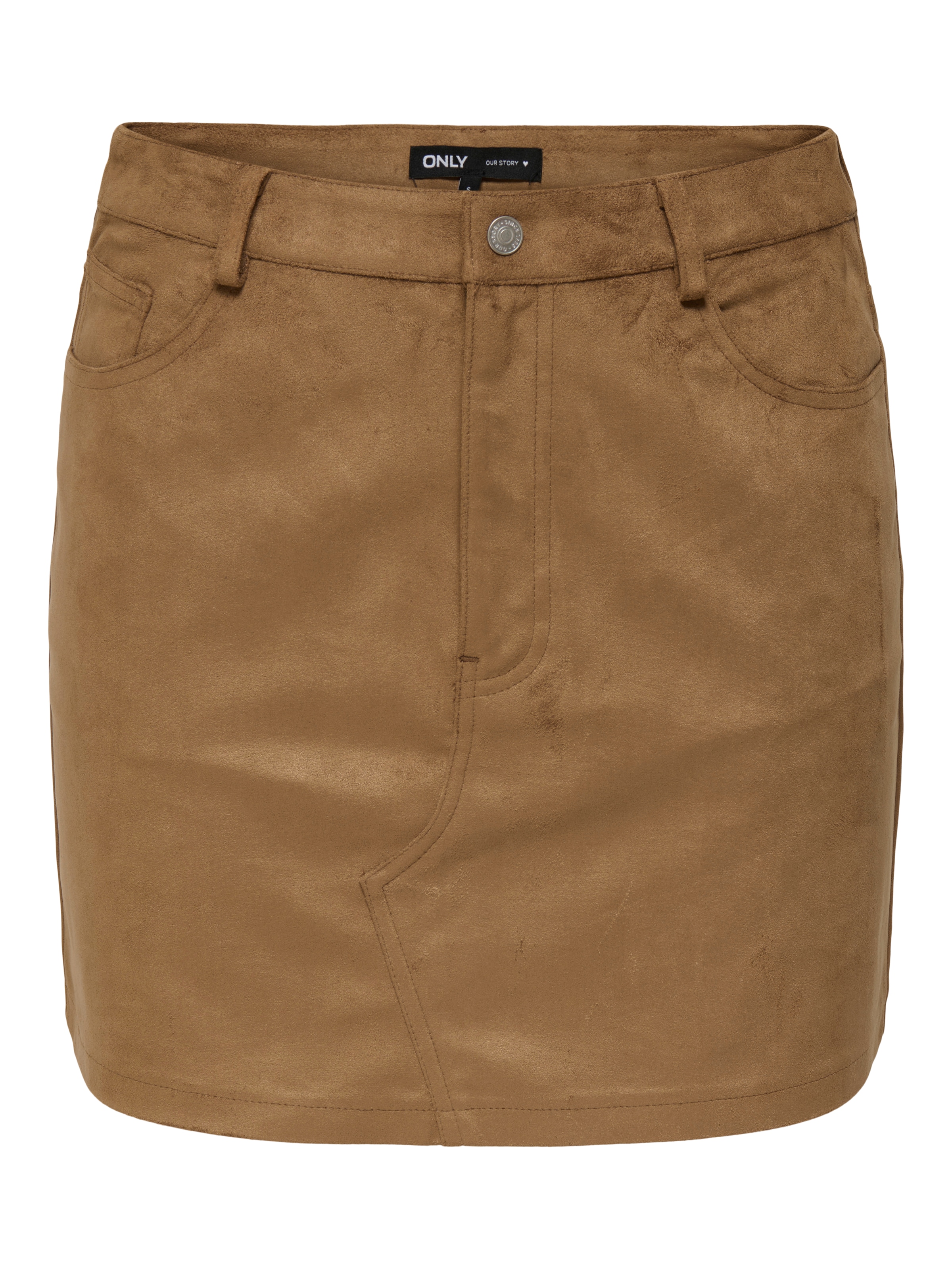 ONLY Jupe en similicuir »ONLTULIP LIFE FAUX SUEDE SKIRT OTW«