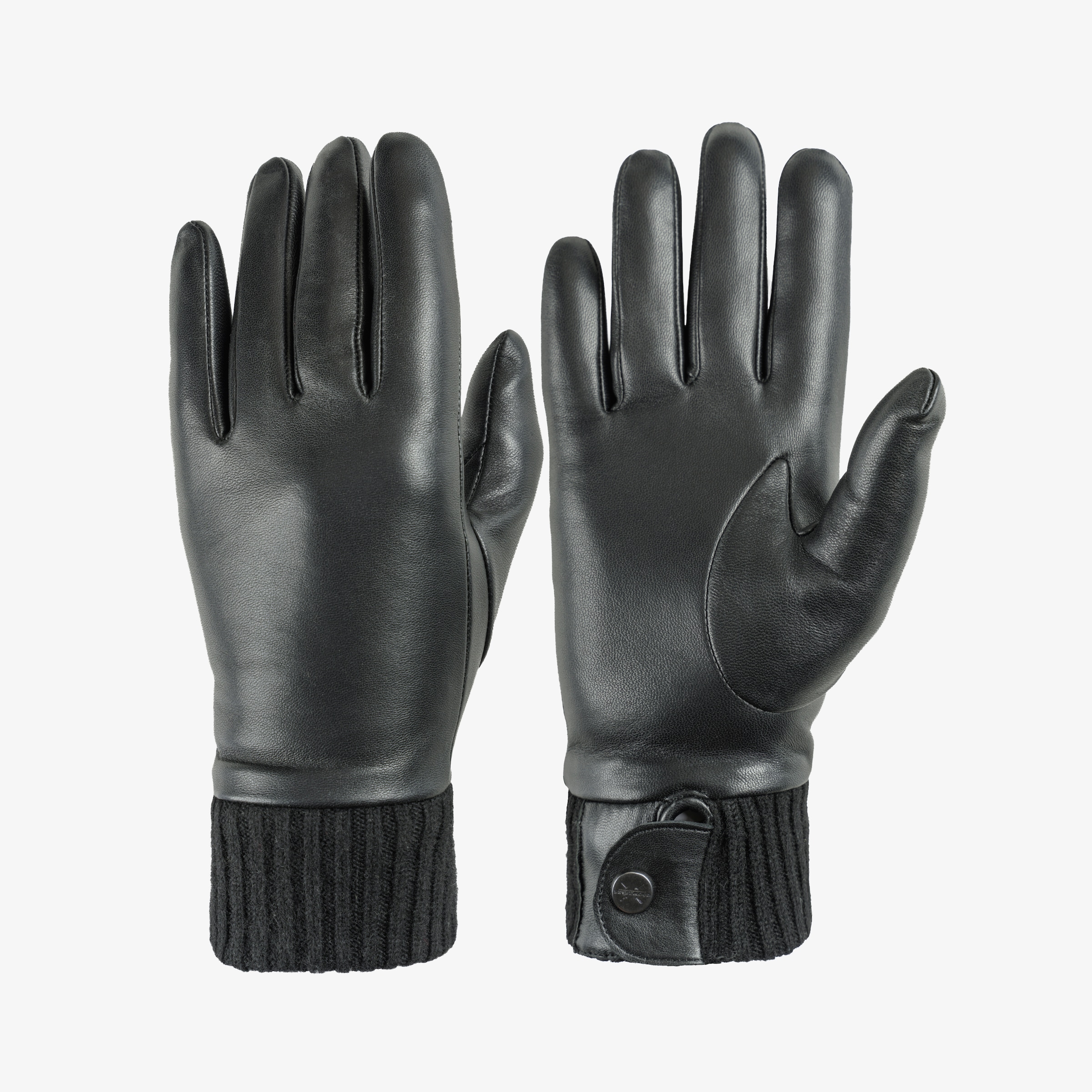 Image of PEARLWOOD Lederhandschuhe "IDA" Elastischer Strickbund