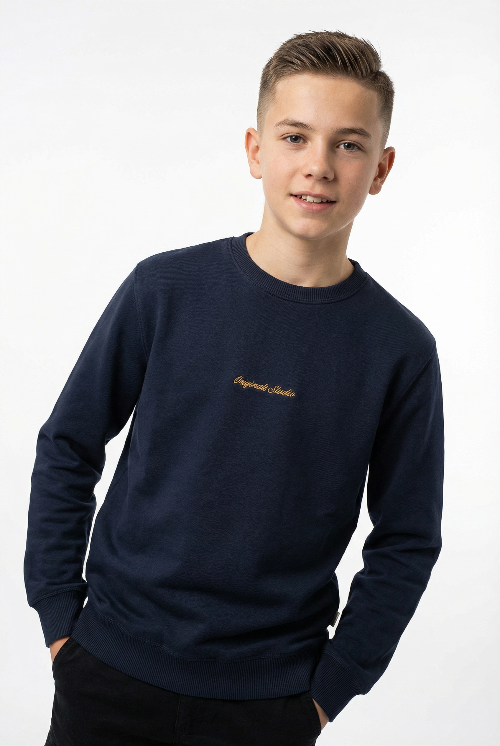 Jack & Jones Junior Sweatshirt »JORNORREBRO EMB SWEAT CREW NOOS JNR«
