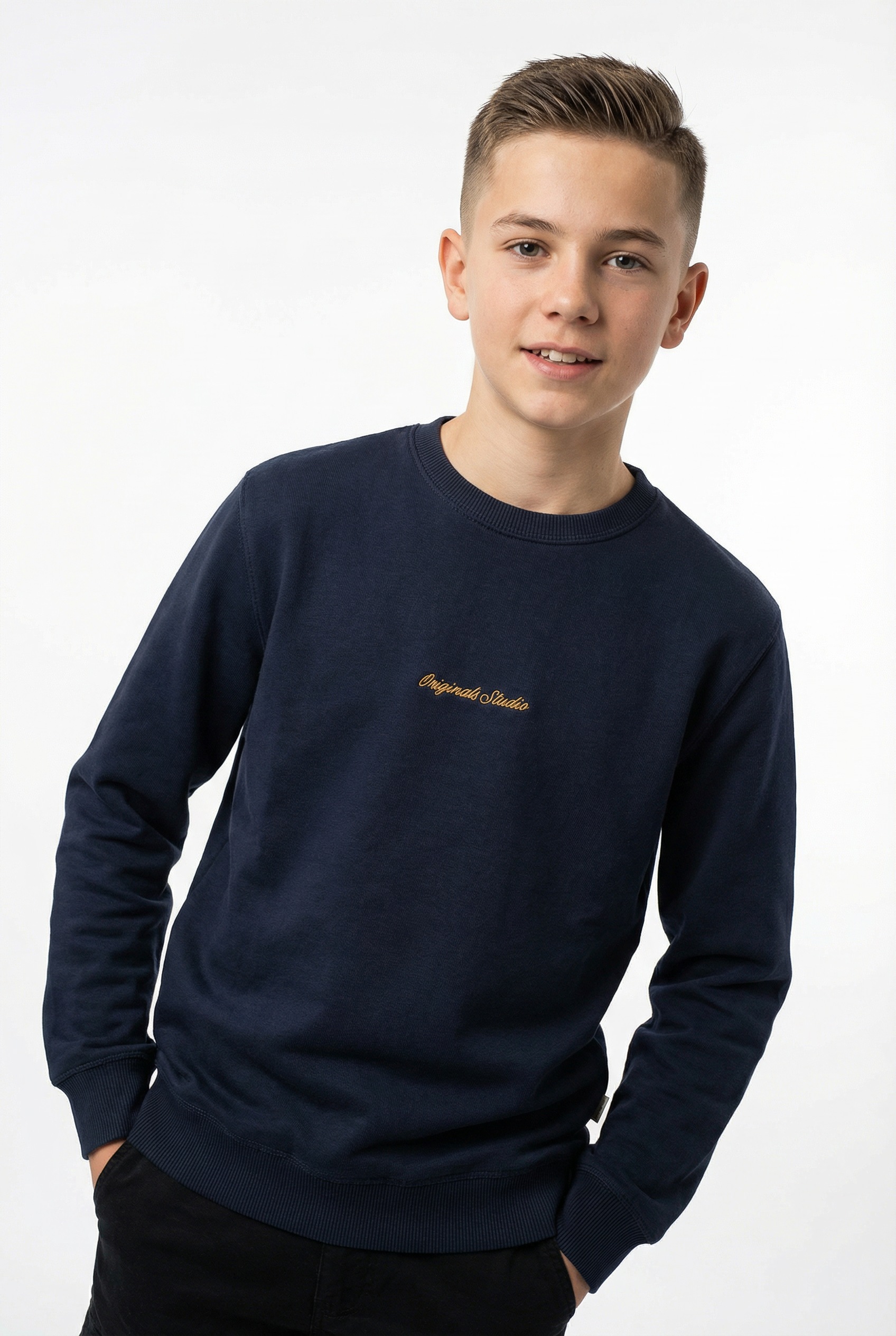 Image of Jack & Jones Junior Sweatshirt "JORNORREBRO EMB SWEAT CREW NOOS JNR"