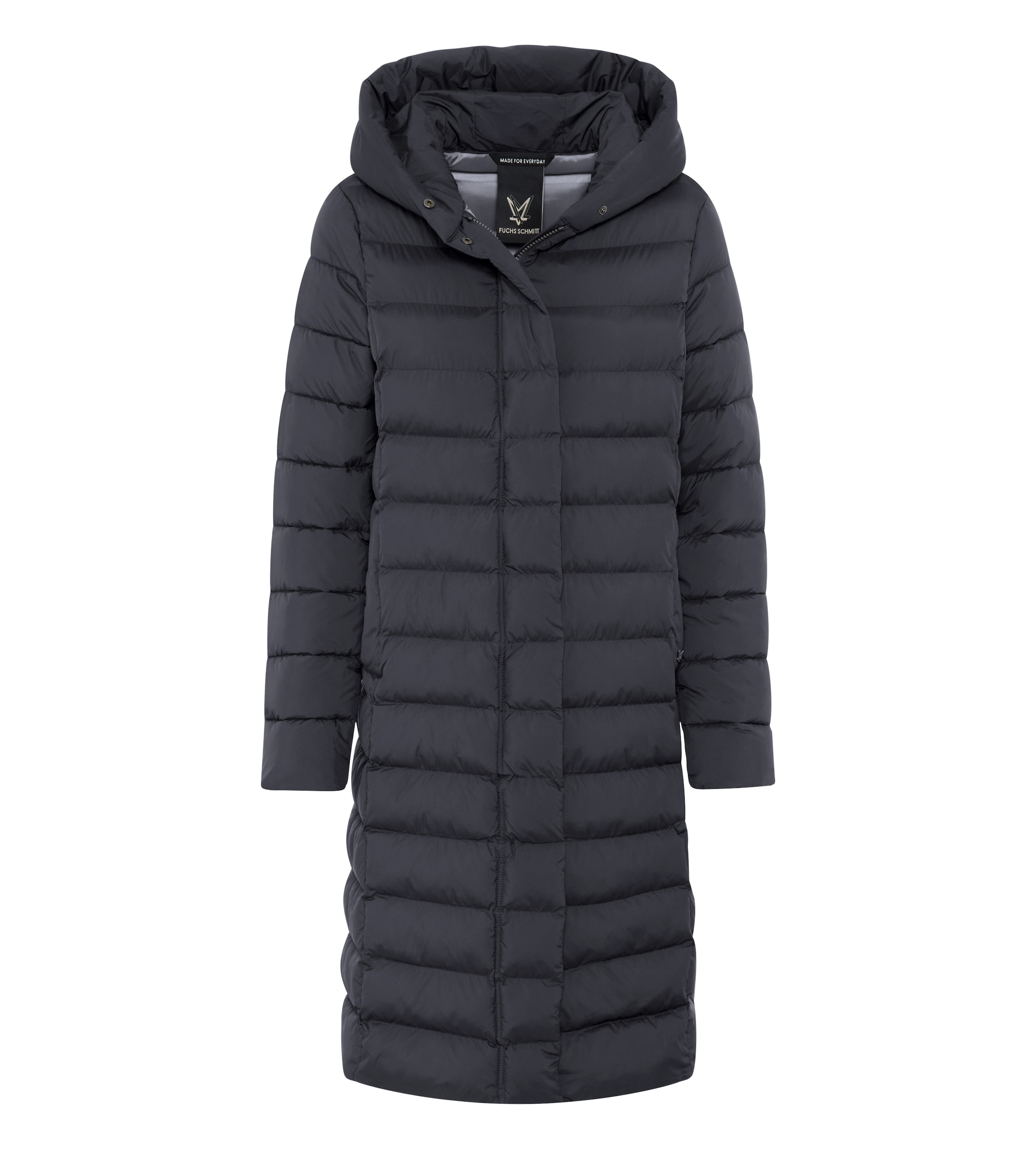 Fuchs Schmitt Steppmantel Regular Fit, verdeckter Reissverschluss mit Druckknöpfen