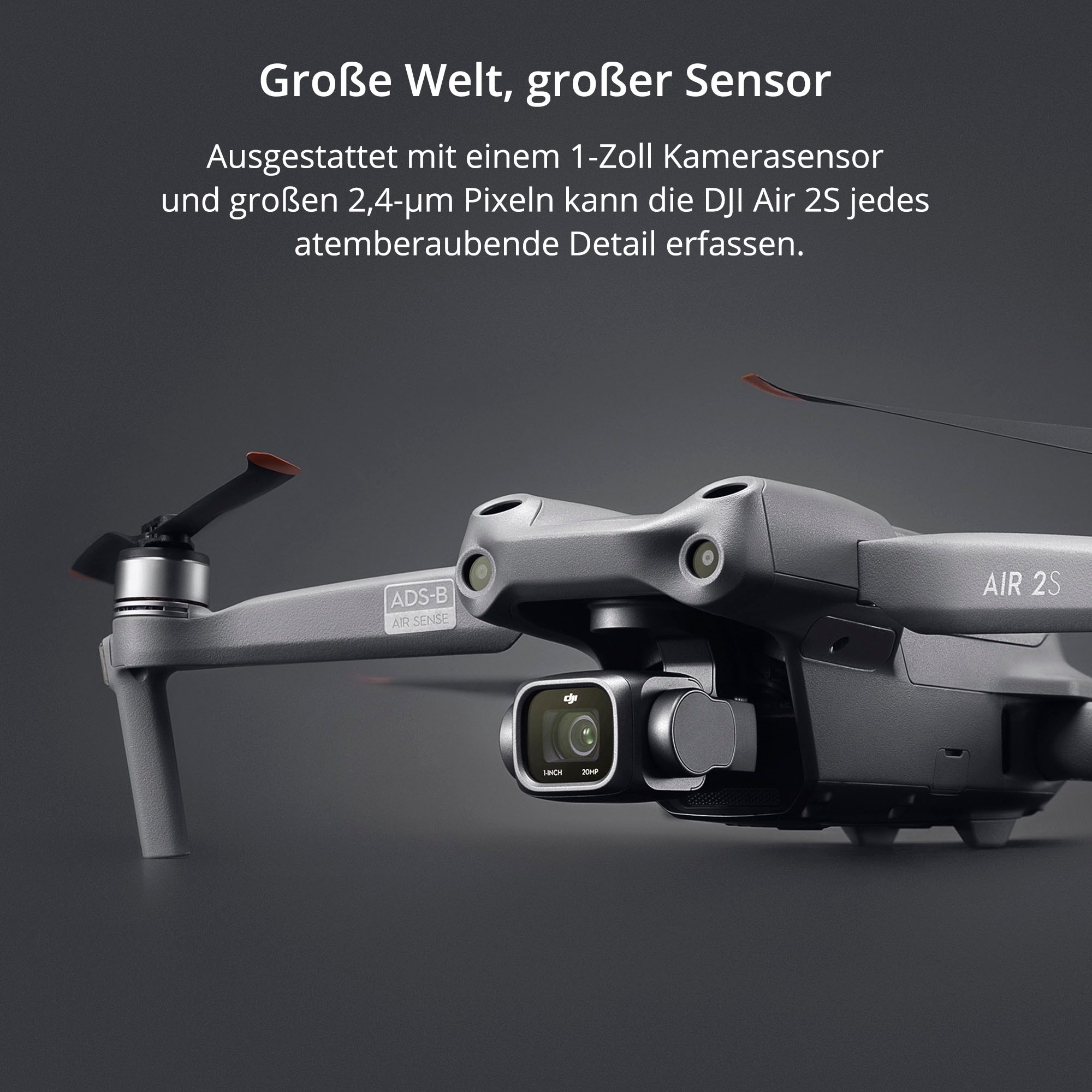 DJI Drohne »AIR 2S«, (DJI RC-N1 Fernsteuerung)