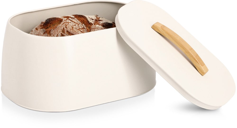 Zeller Present Brotkasten »mit Gummibaumgriff« 1 Stk. tlg. pflegeleicht, langlebig