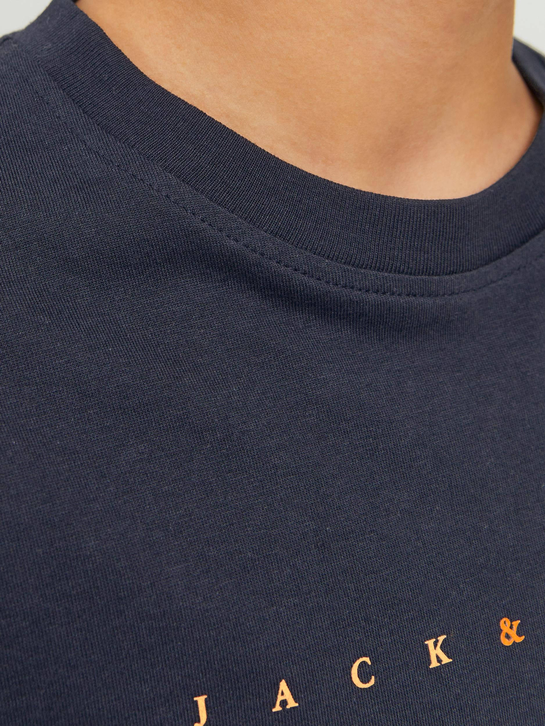 Jack & Jones Junior Rundhalsshirt »JJESTAR lässig, weich, atmungsaktiv, stylisch« bedruckt, casual, relaxed fit, Rundhals