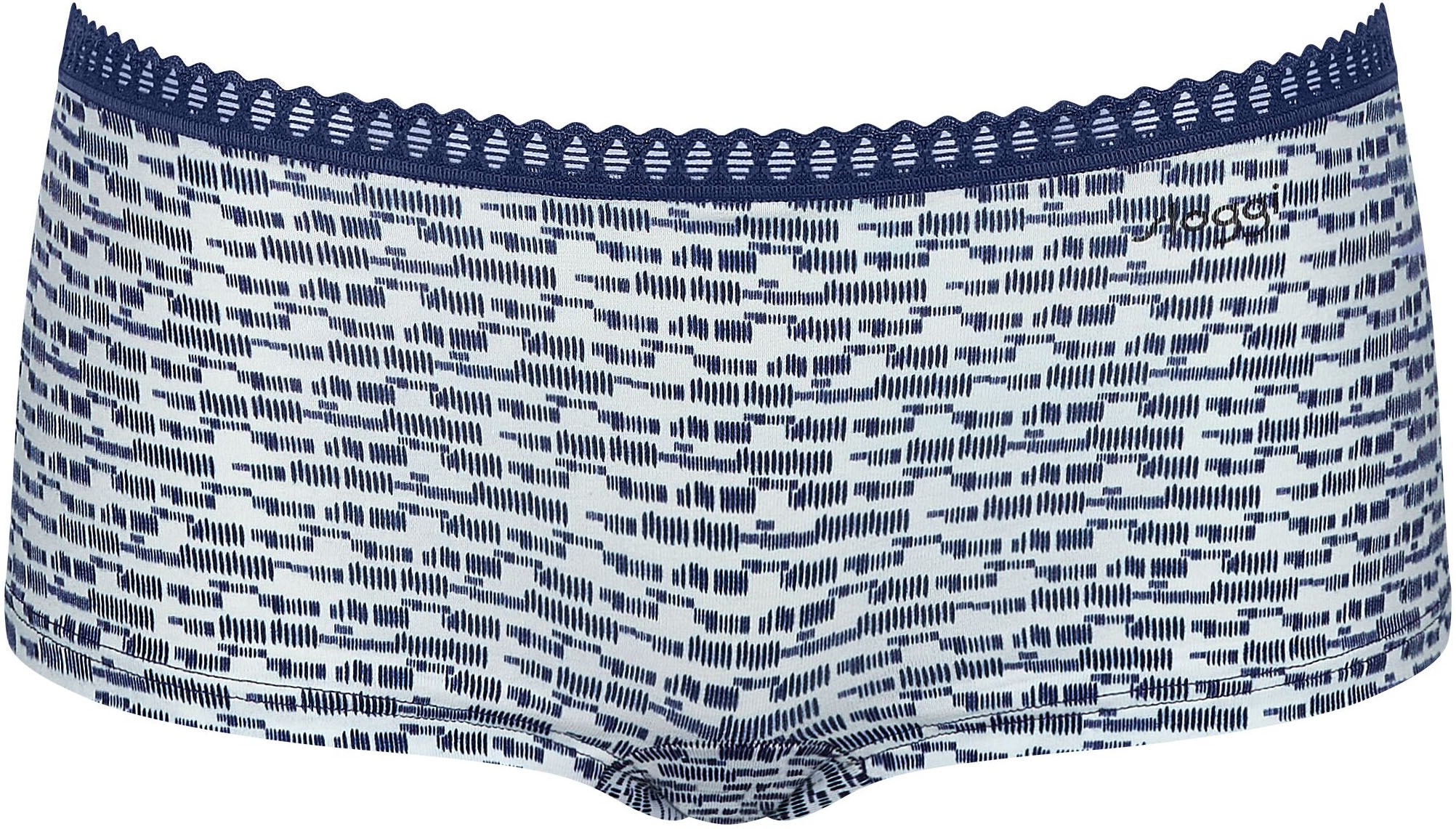 sloggi Panty »GO Crush Short C3P«, (Packung, 3 St.), Spitzendetails