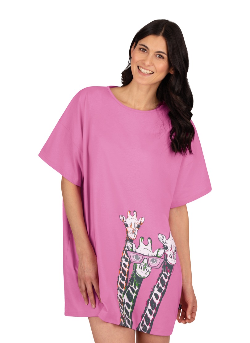 Image of Trigema Bigshirt, mit Giraffen-Druckmotiv bei Ackermann Versand Schweiz