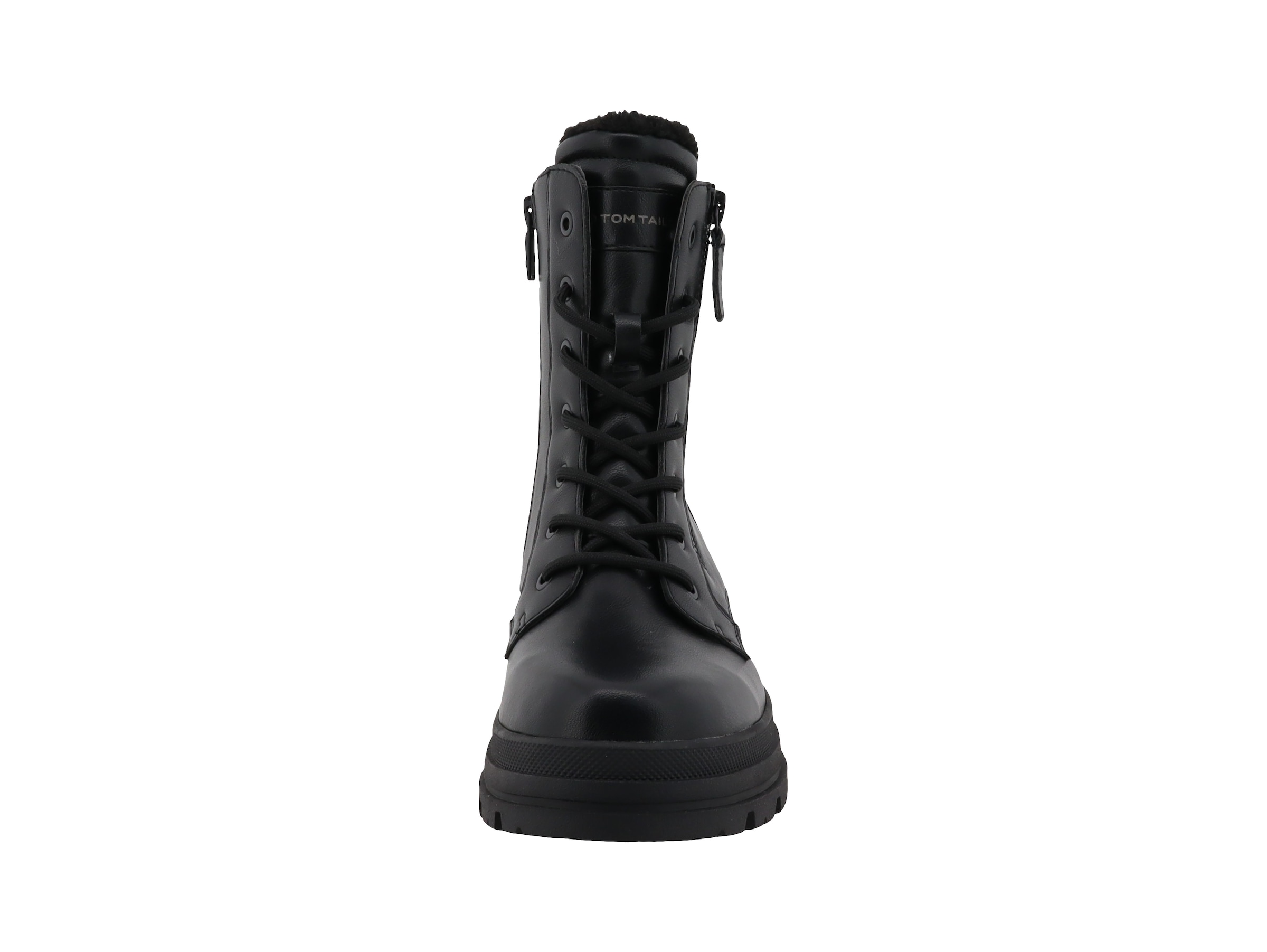 TOM TAILOR Winterstiefelette  Winterboots, Schnürboots mit Blockabsatz