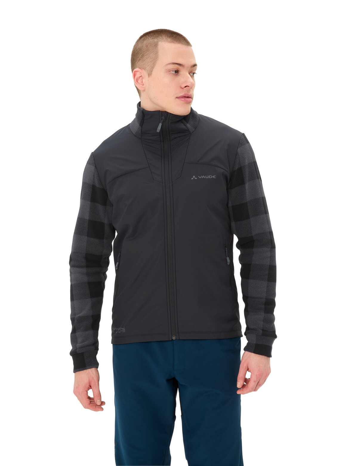 VAUDE Veste de vélo »MEN'S MINAKI MID JACKET II« für sportliche Aktivitäten im Radsport, aus wärmendem Fleecematerial
