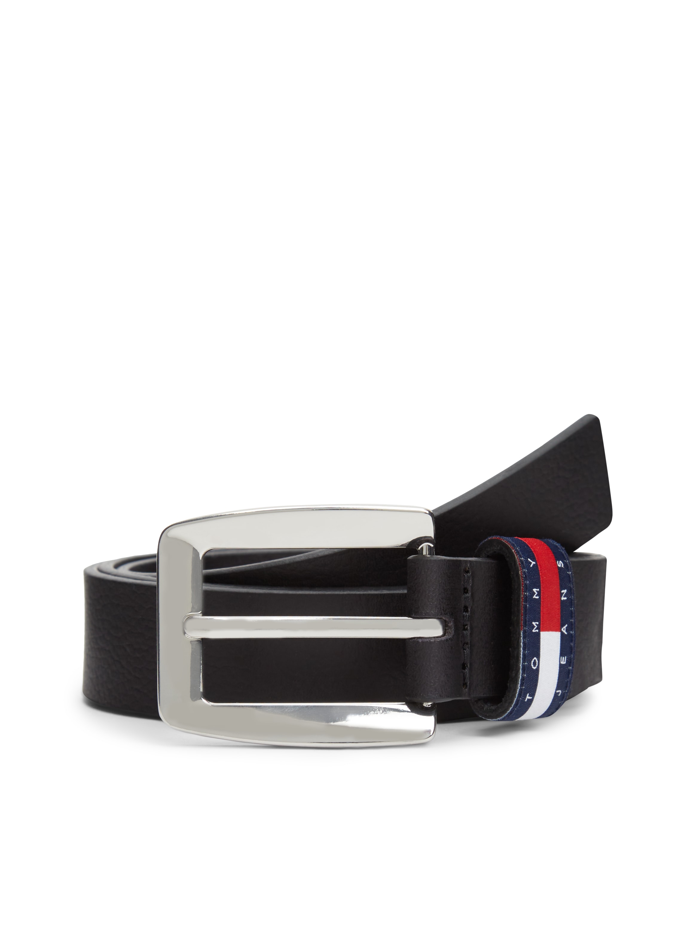 Image of Tommy Jeans Ledergürtel "TJW BOLD FLAG" Breite 3 cm
