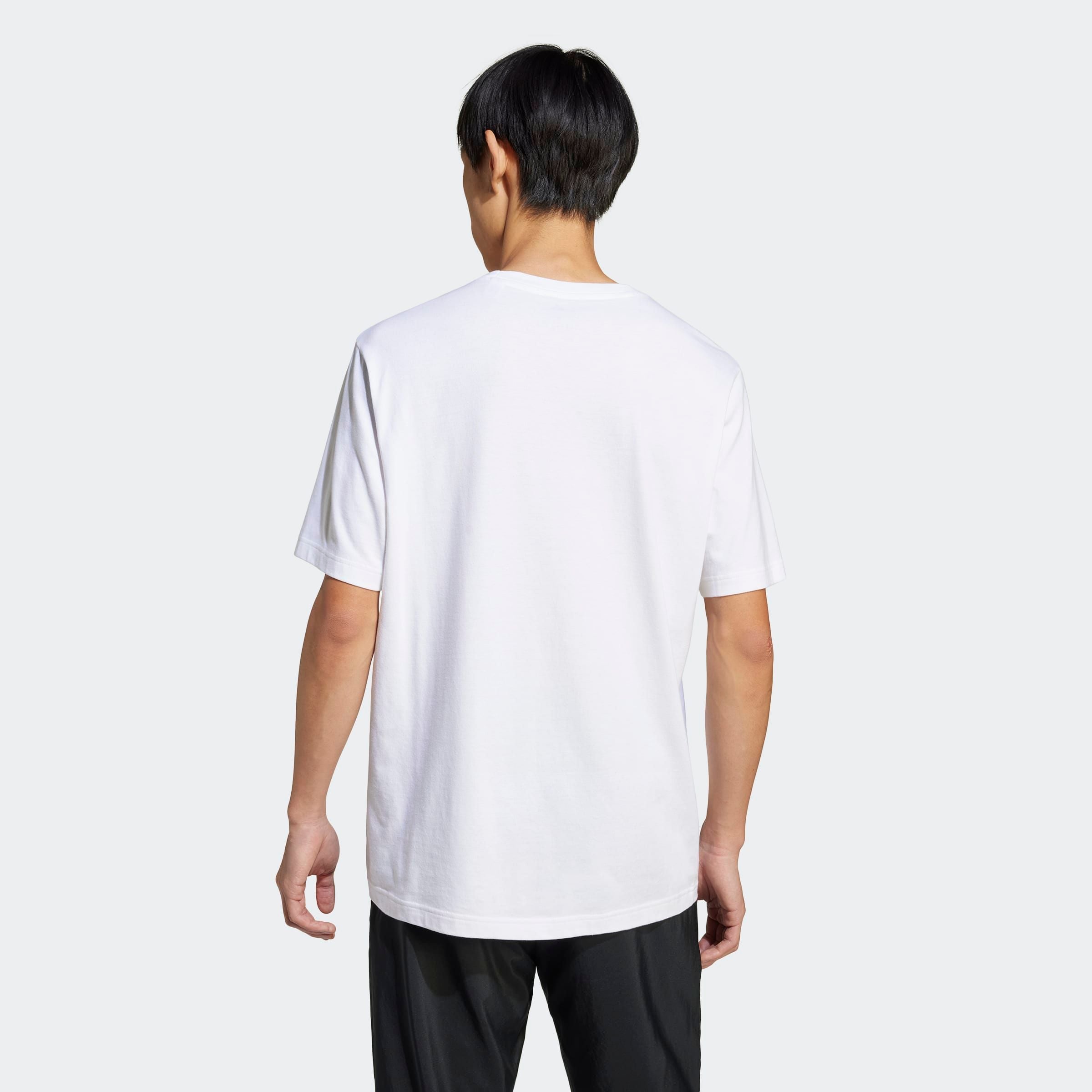 adidas Sportswear T-Shirt »M L SLIDE TEE«, mit adidas Badeschlappen-Grafik, weiche Baumwolle