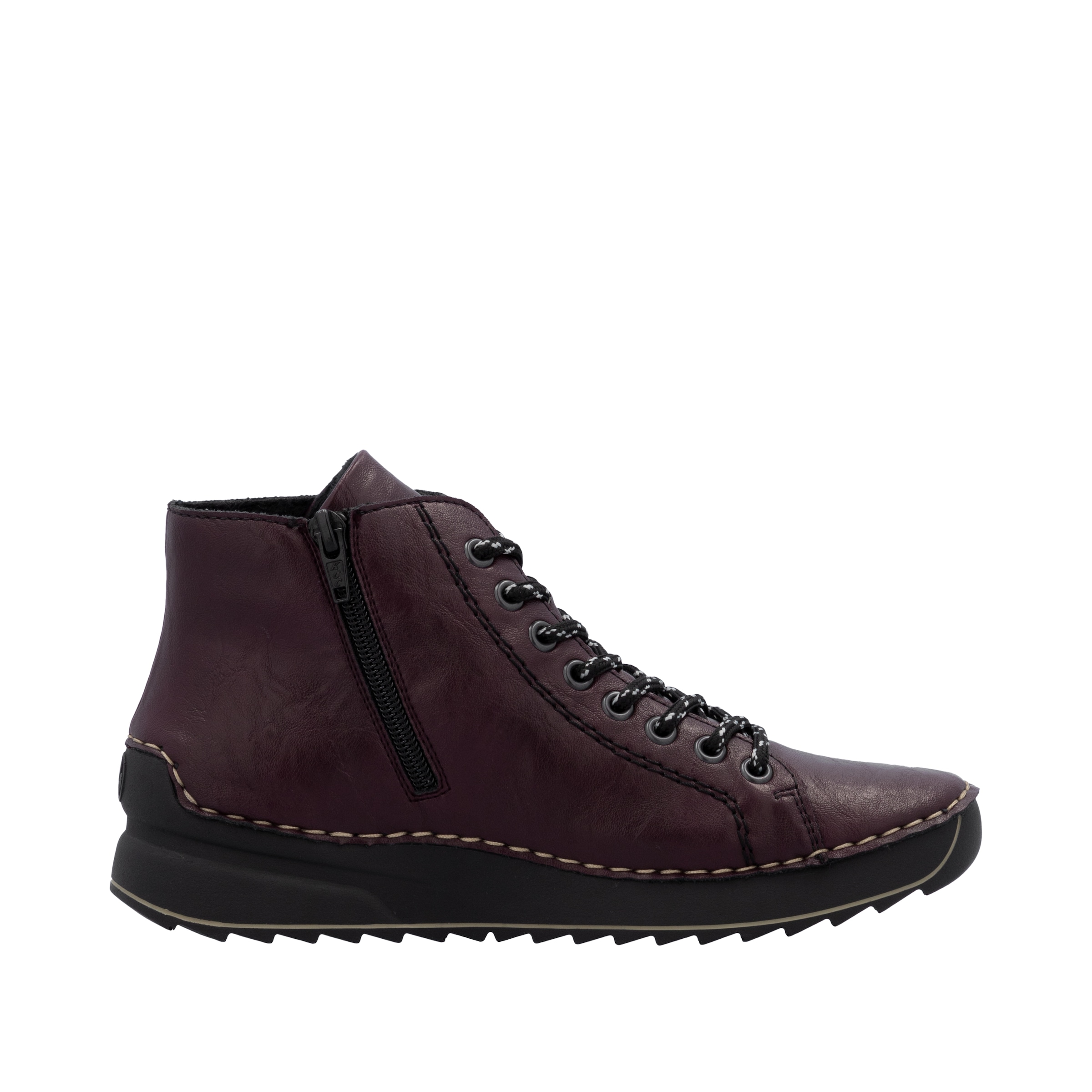 Rieker Bottines à lacets  bottines à lacets, sneakers montantes, bottines à plateforme avec semelle profilée