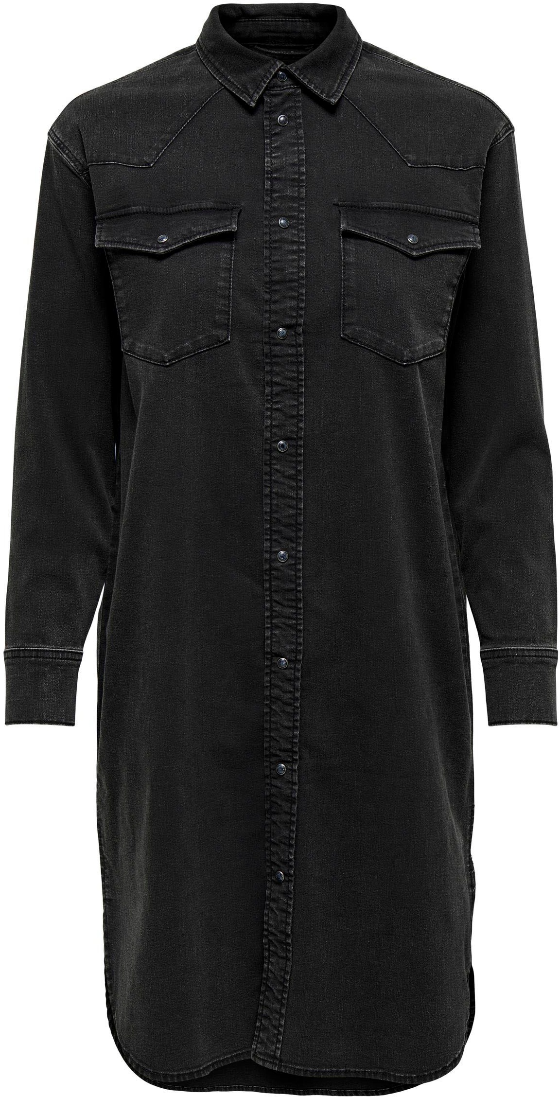 Image of Only Jeansbluse »ONLMARIE L/S LONG DNM SHIRT« bei Ackermann Versand Schweiz