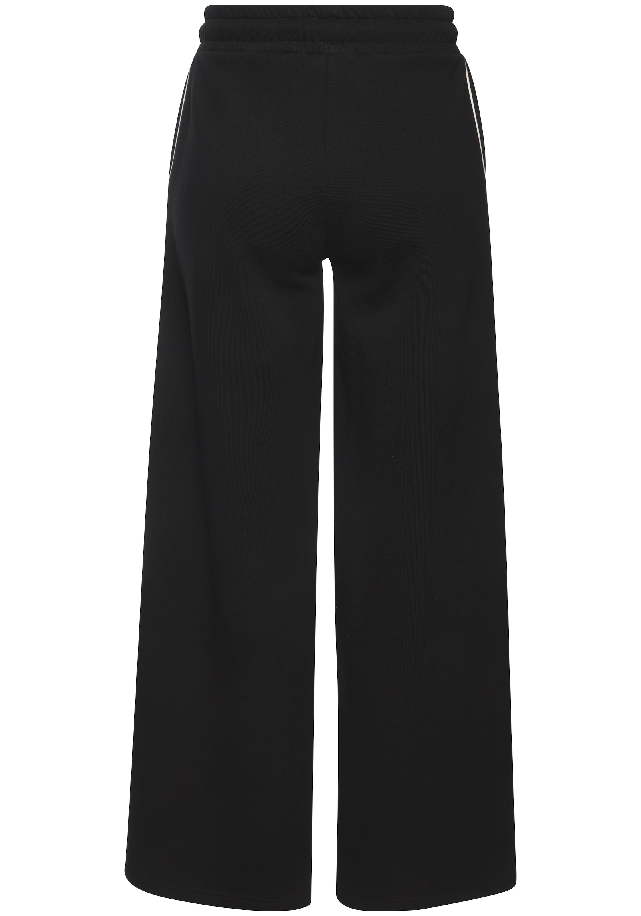 Buffalo Pantalon sweat »Relaxhose«  avec jambe largement évasée et piping, vêtements d'intérieur et de détente