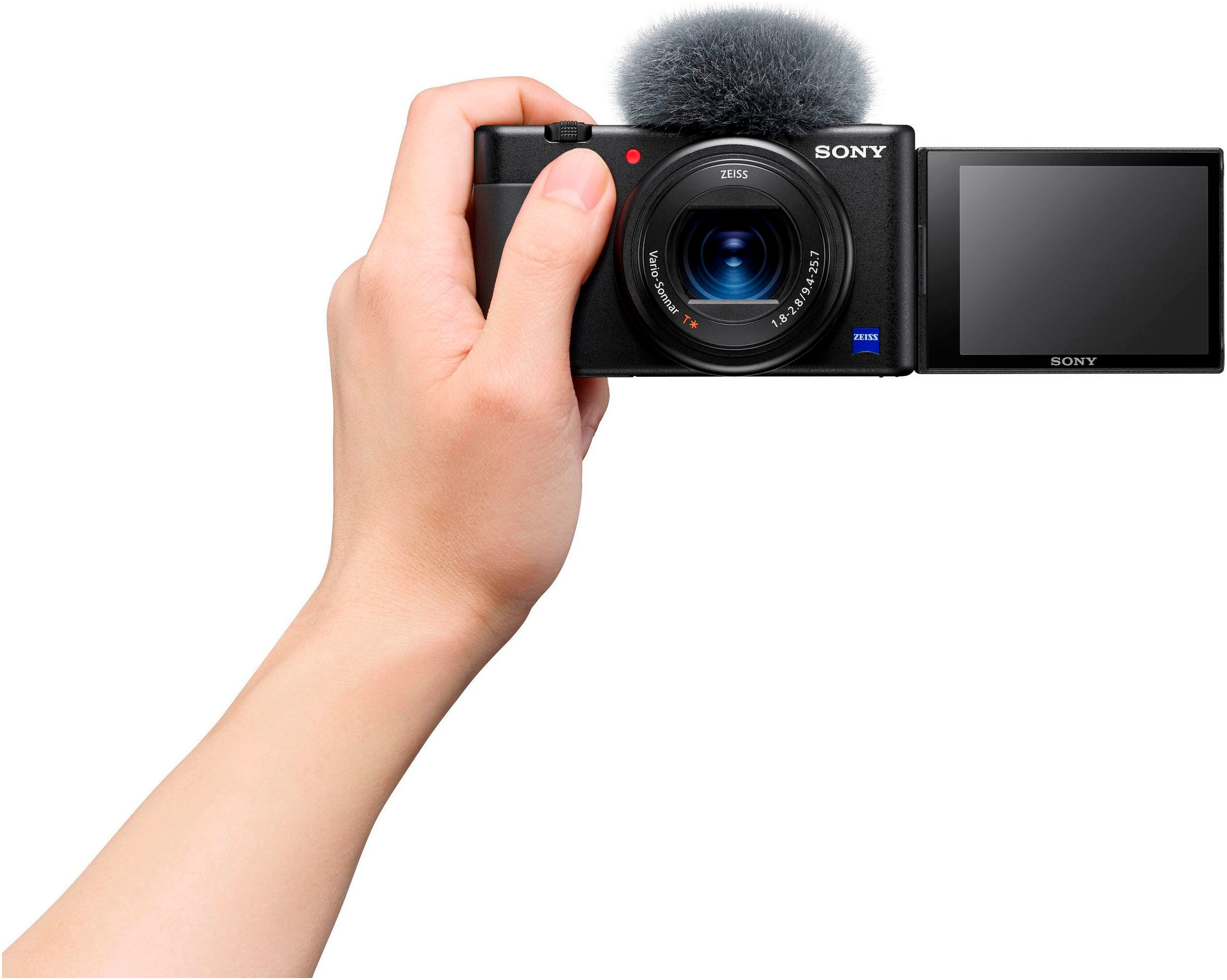 Sony Kompaktkamera »ZV-1« vielseitigen 24-70-mm , 20,1 , 2,7 fach fach x opt. Zoom , Bluetooth