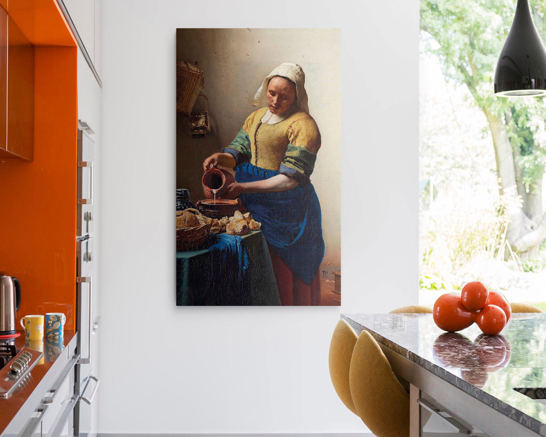 Image of Reinders! Leinwandbild »Giclee on Canvas 70x118 Johannes Vermeer - Melkmeisje« bei Ackermann Versand Schweiz