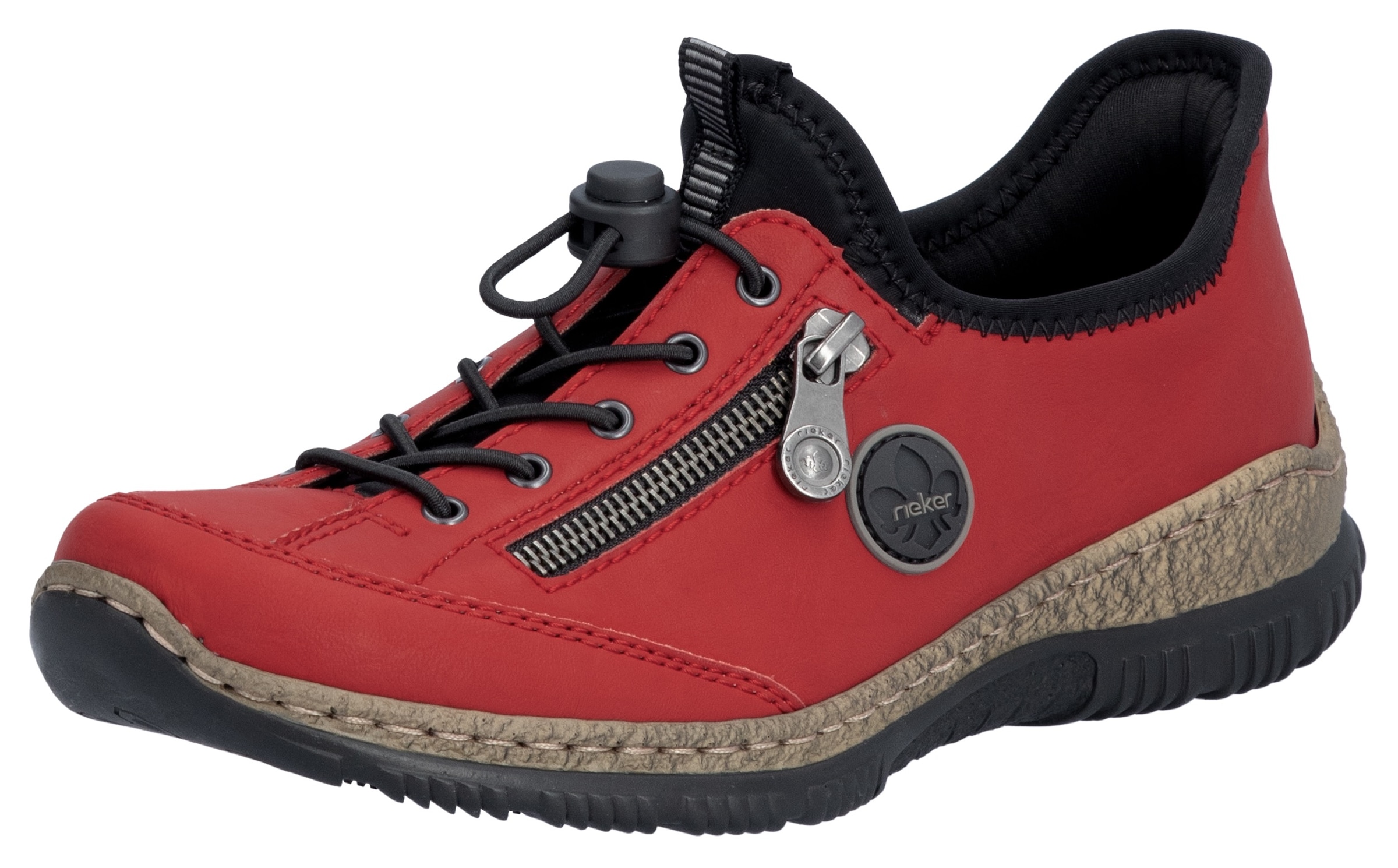 Rieker Baskets slip-on »Ready2GO«  , chaussure à enfiler, chaussure de loisir, chaussure basse avec équipement MemoSoft