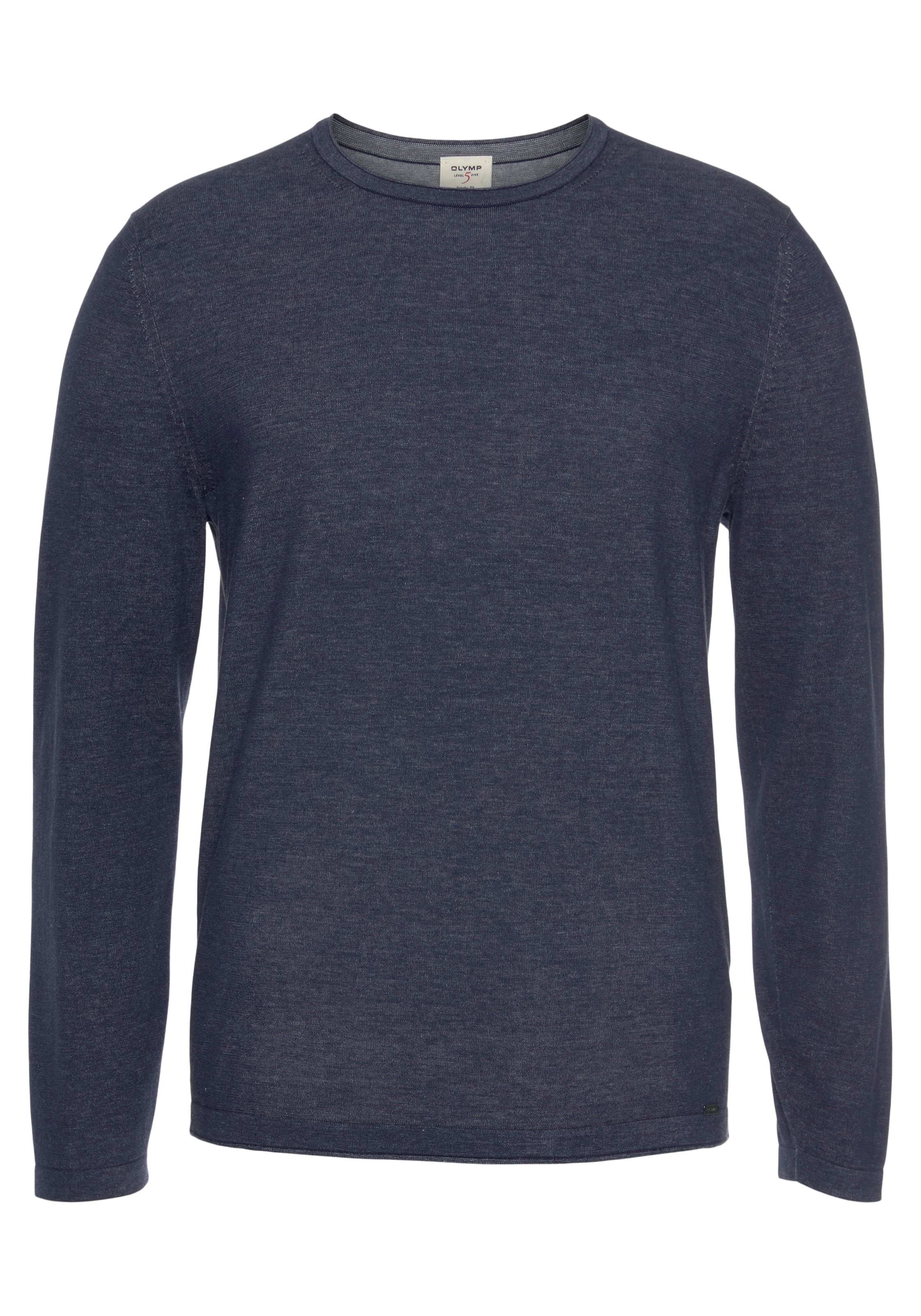 OLYMP Rundhalspullover »OLYMP Strick Casual« Crew Neck