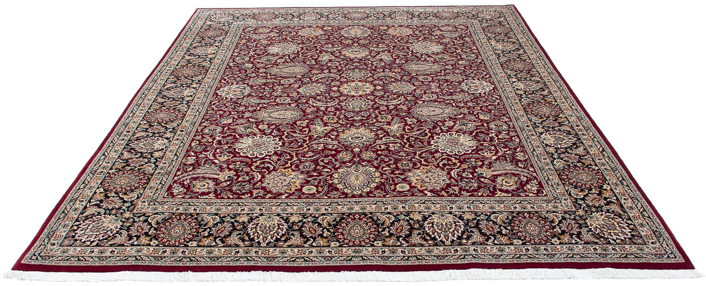 Image of morgenland Teppich »Vintage - 305 x 244 cm - dunkelrot«, rechteckig, 8 mm Höhe, Wohnzimmer, Handgeknüpft, Einzelstück mit Zertifikat bei Ackermann Versand Schweiz